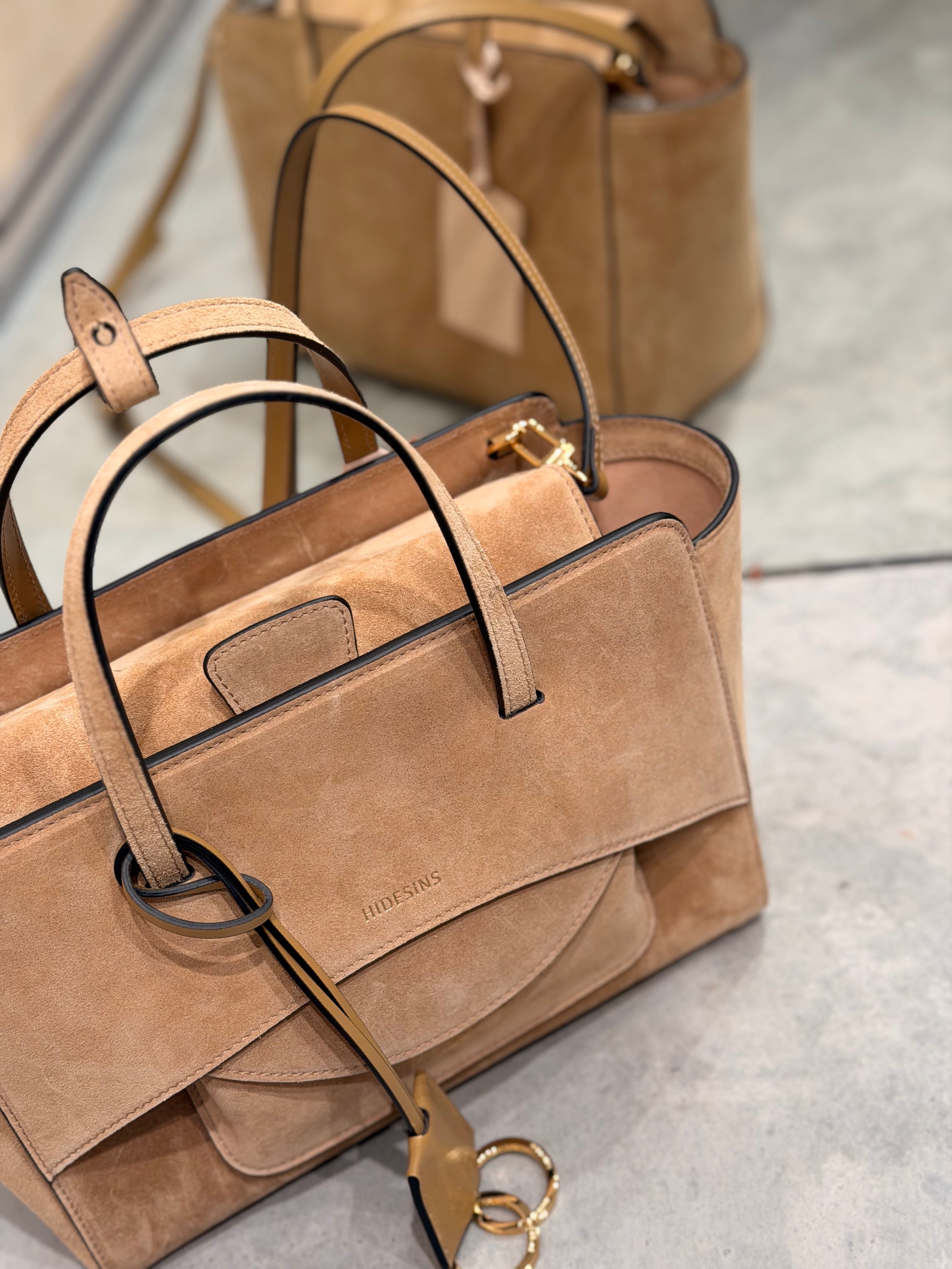 Handtas Hidesins Flap M Suede