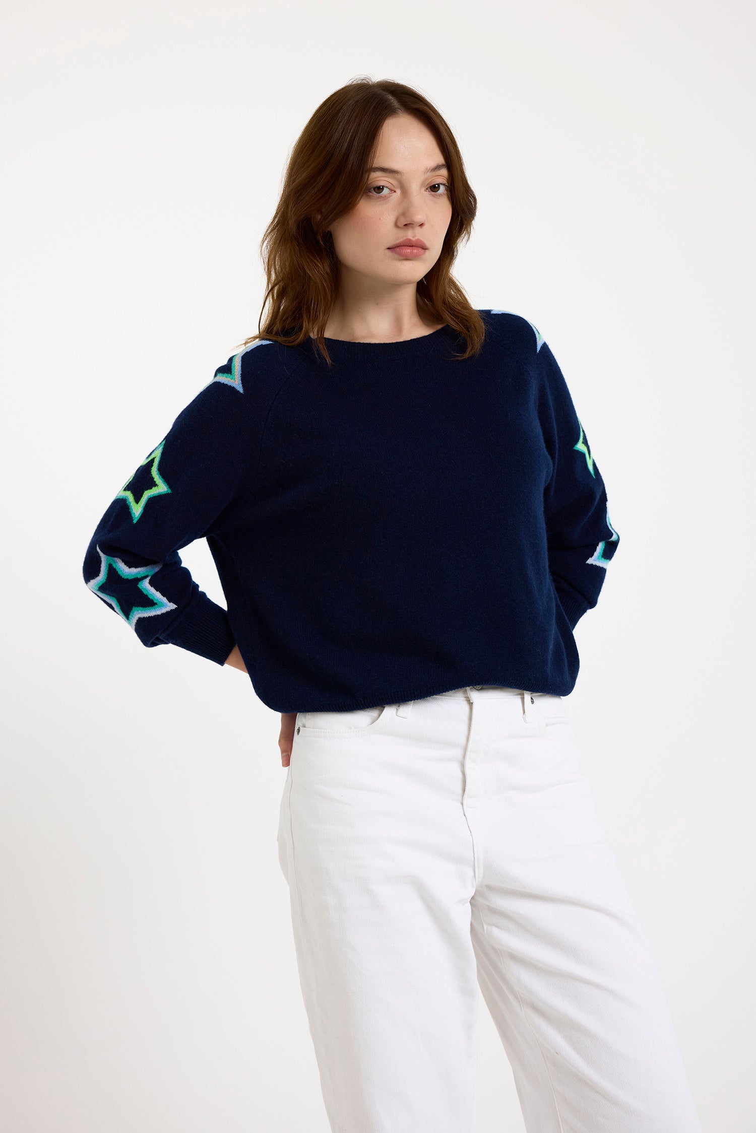 Pull Brodie Pop Star Sleeve Crew