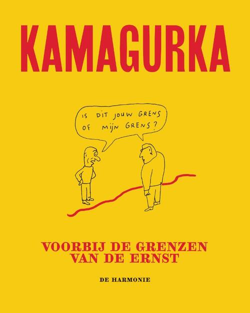 Boek Kamagurka Voorbij de Grenzen van de Ernst - GESIGNEERD!