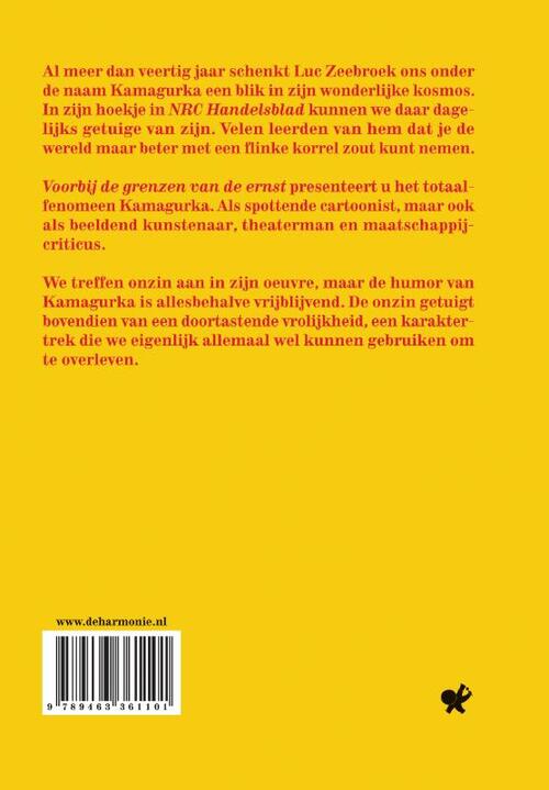Boek Kamagurka Voorbij de Grenzen van de Ernst - GESIGNEERD!