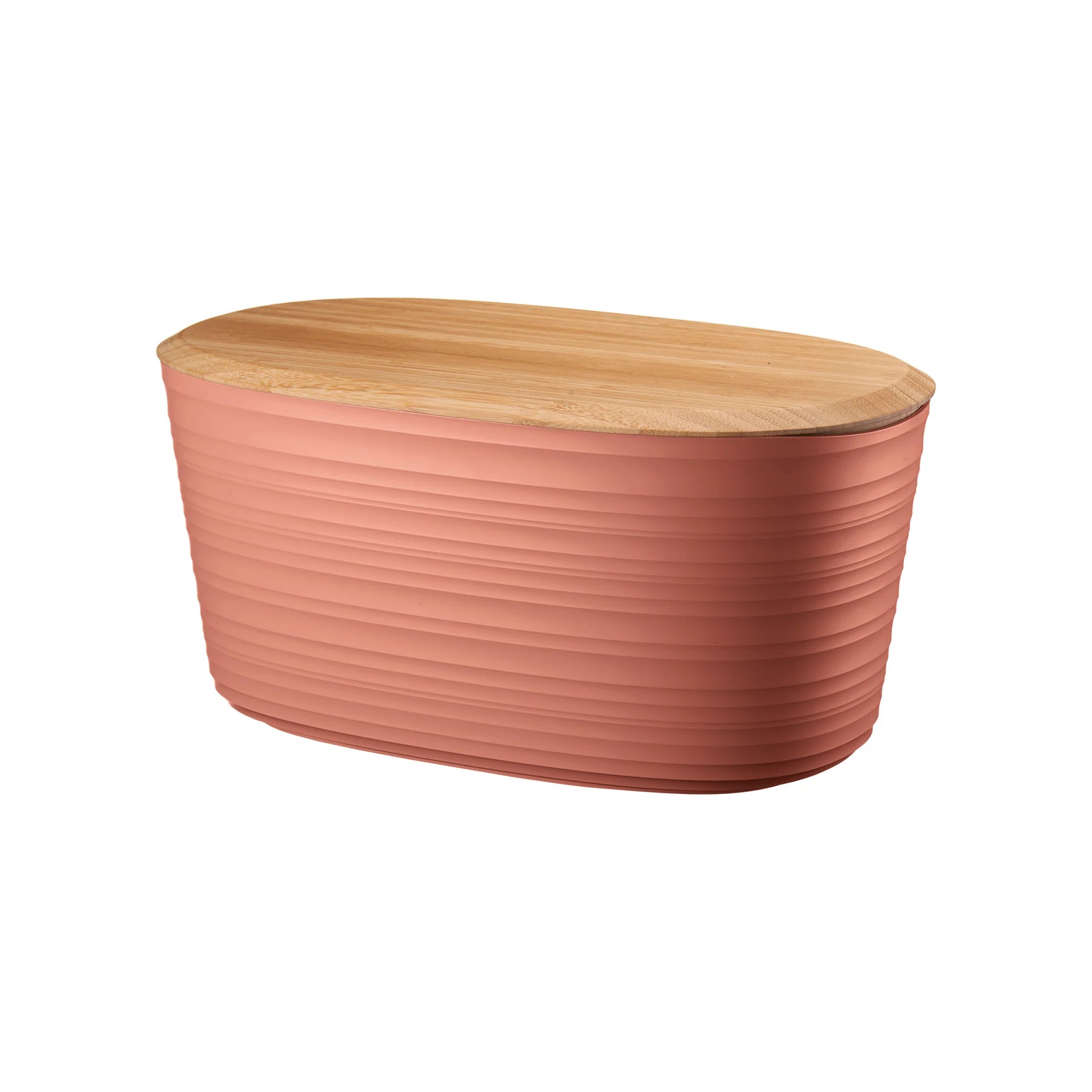 Broodbox Tierra Guzzini met Bamboe deksel Terracotta