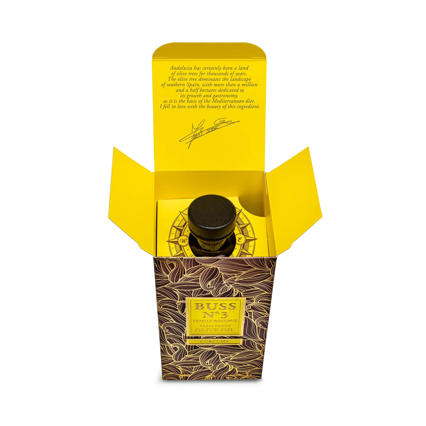 Olijfolie Buss N°3 Curcuma 700ml