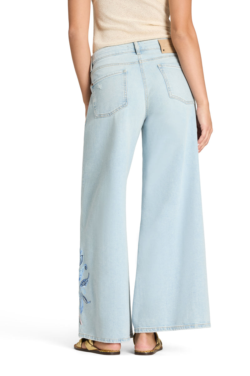 Jeans Cambio Palazzo Cropped