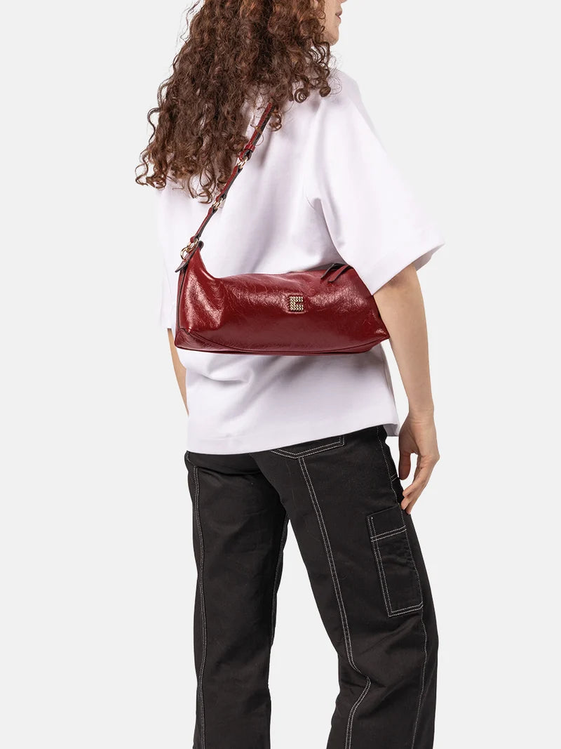 Handtas Clio Charly Tube Crinkle Patent