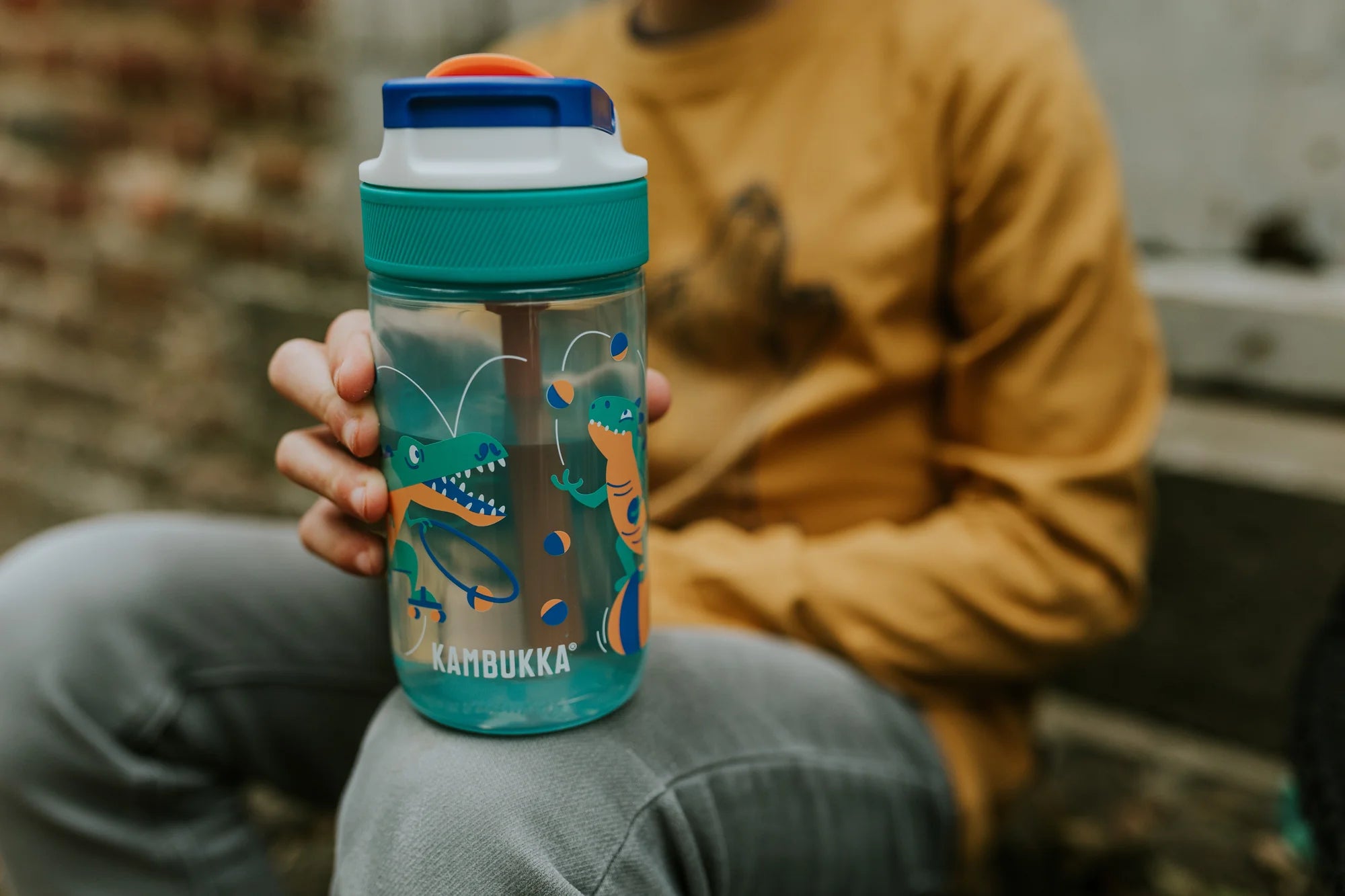 Drinkfles Lagoon Kids 400ml Juggling Dino