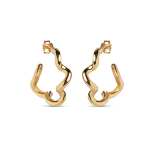 Oorbellen Enamel Curly