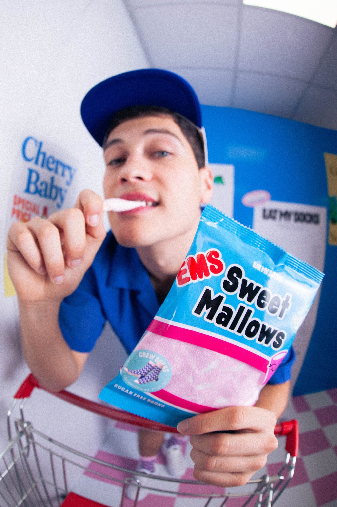 Sokken Eat My Socks Sweet Mallows