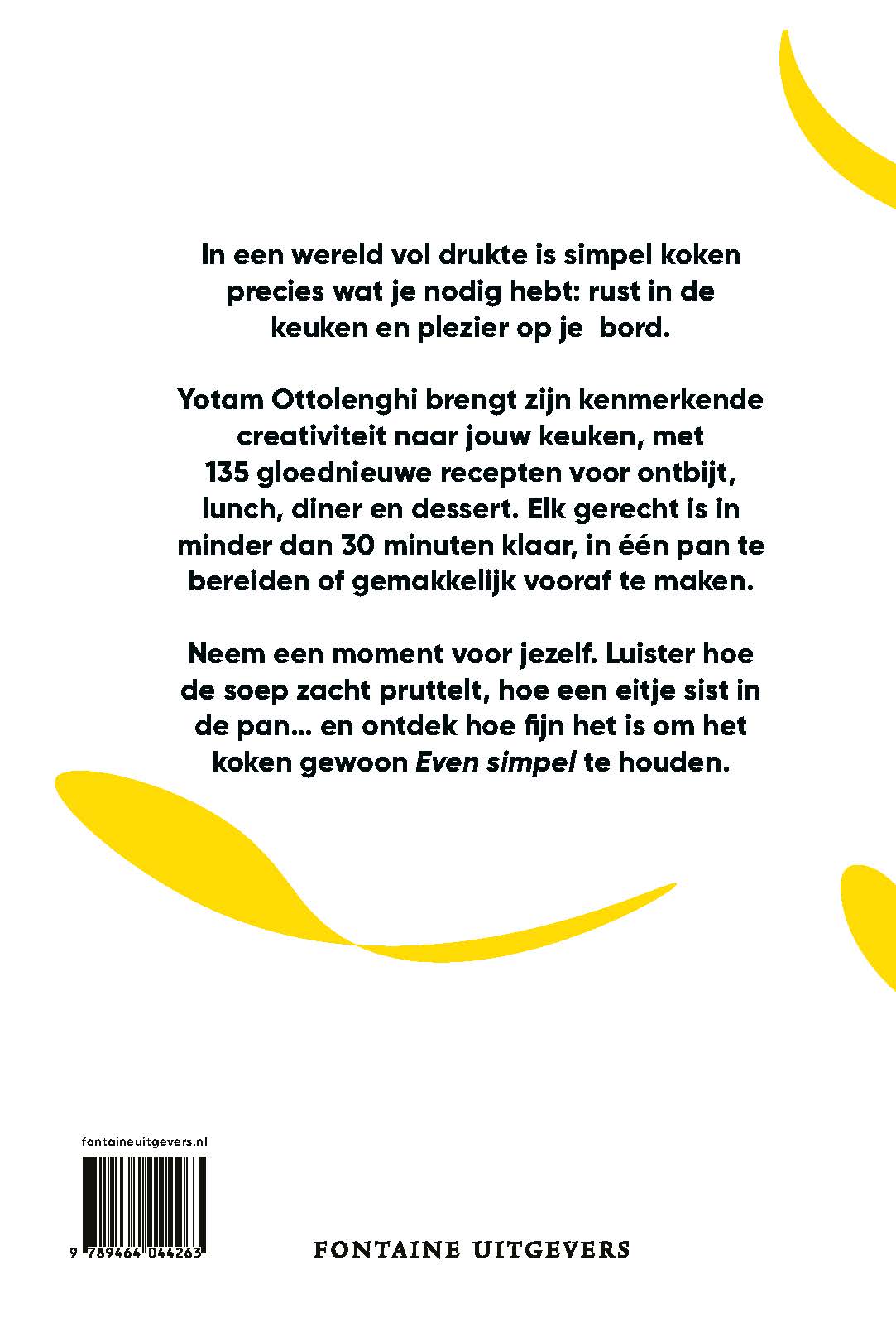 Boek Ottolenghi Even Simpel NEW!