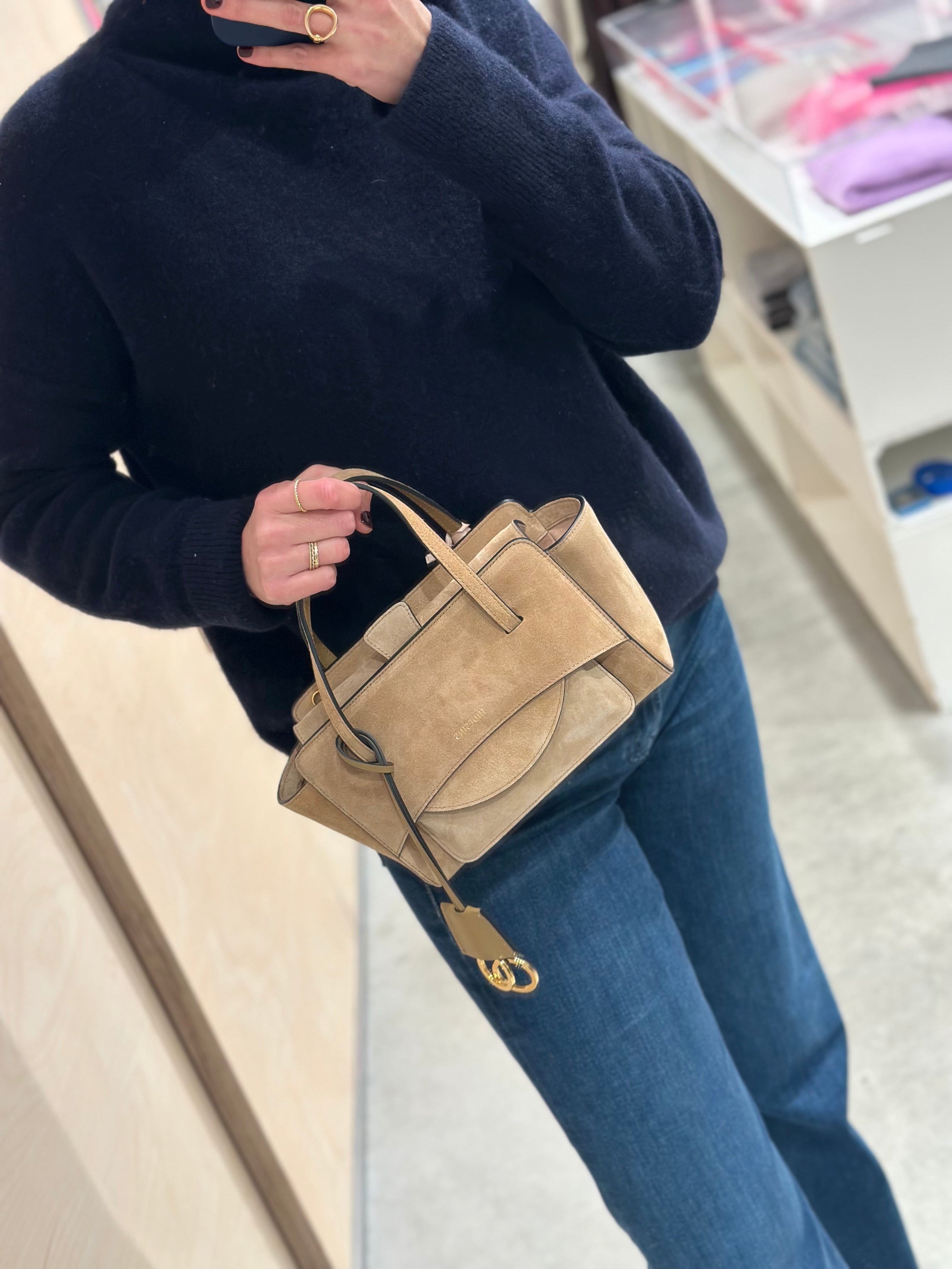 Handtas Hidesins Flap S Suede