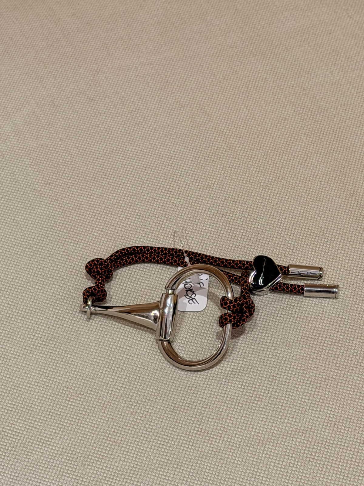 Armband Nilu Big Horsebit Roest