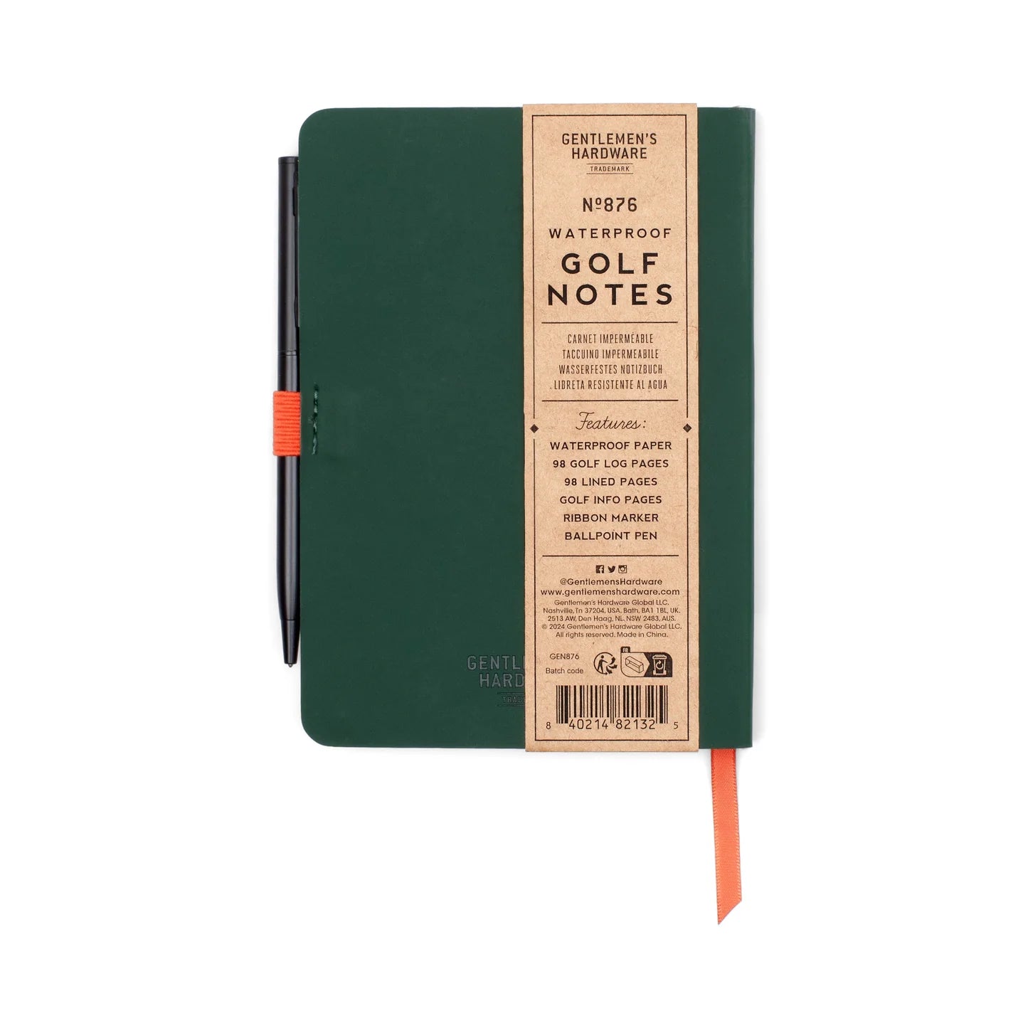 Notitieboekje Golf Notebook