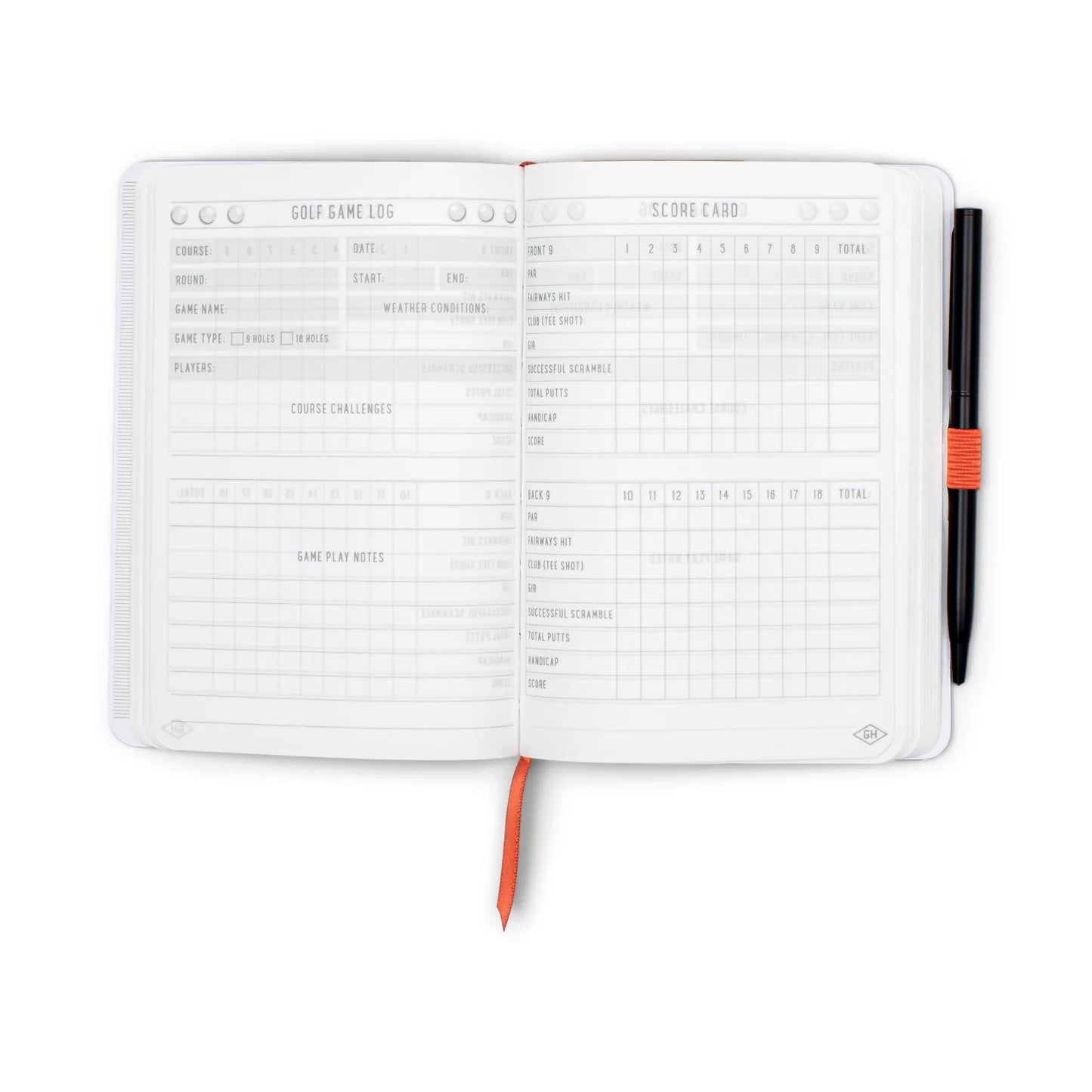 Notitieboekje Golf Notebook