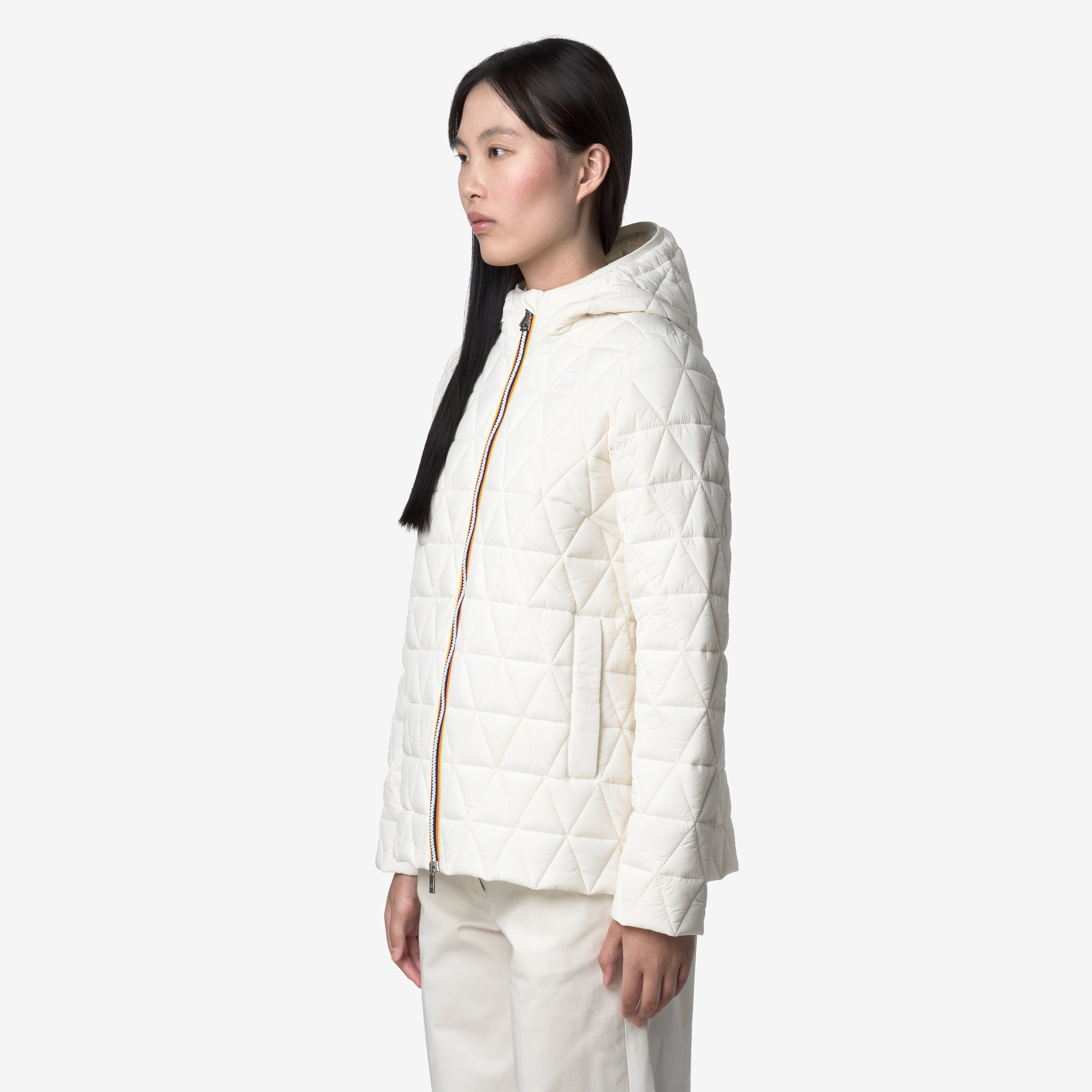 Jas K-Way Le Vrai Madelaine Diamond Quilted Warm