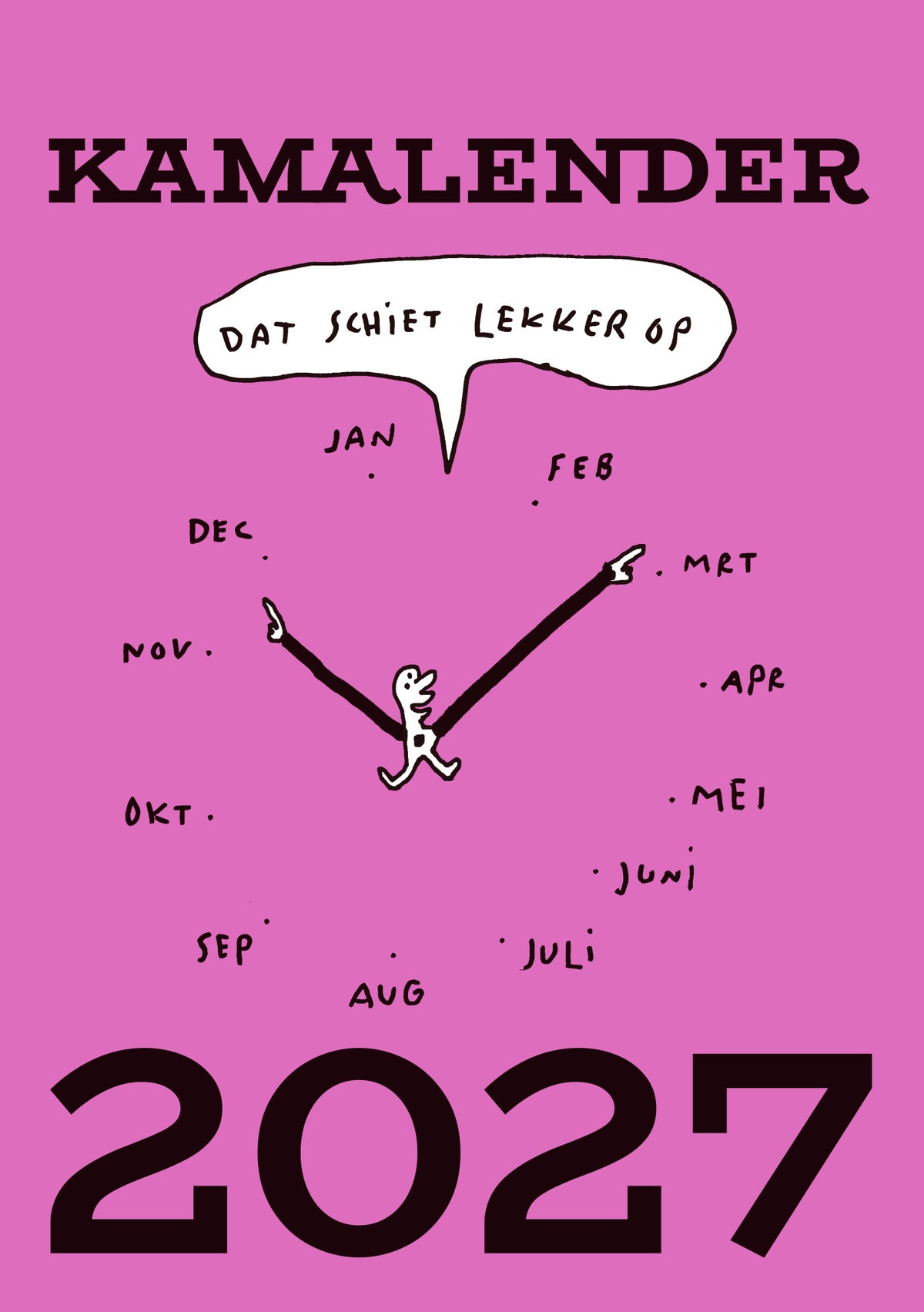 Scheurkalender Kamalender 2027 Kamagurka