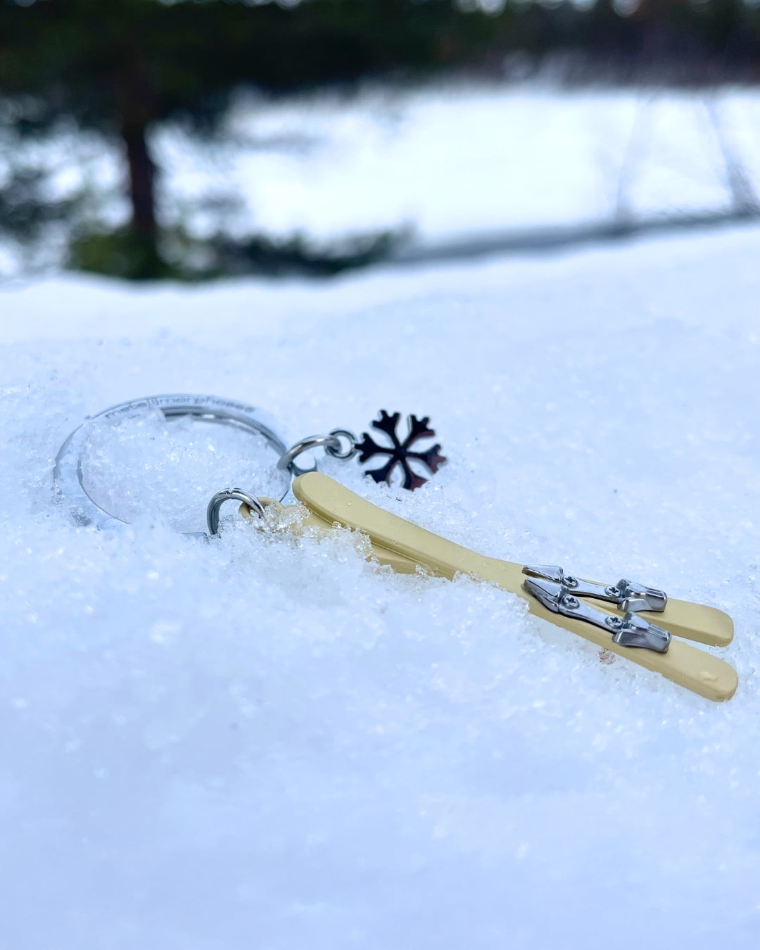 Sleutelhanger Sport Collection Ski with Snowflake