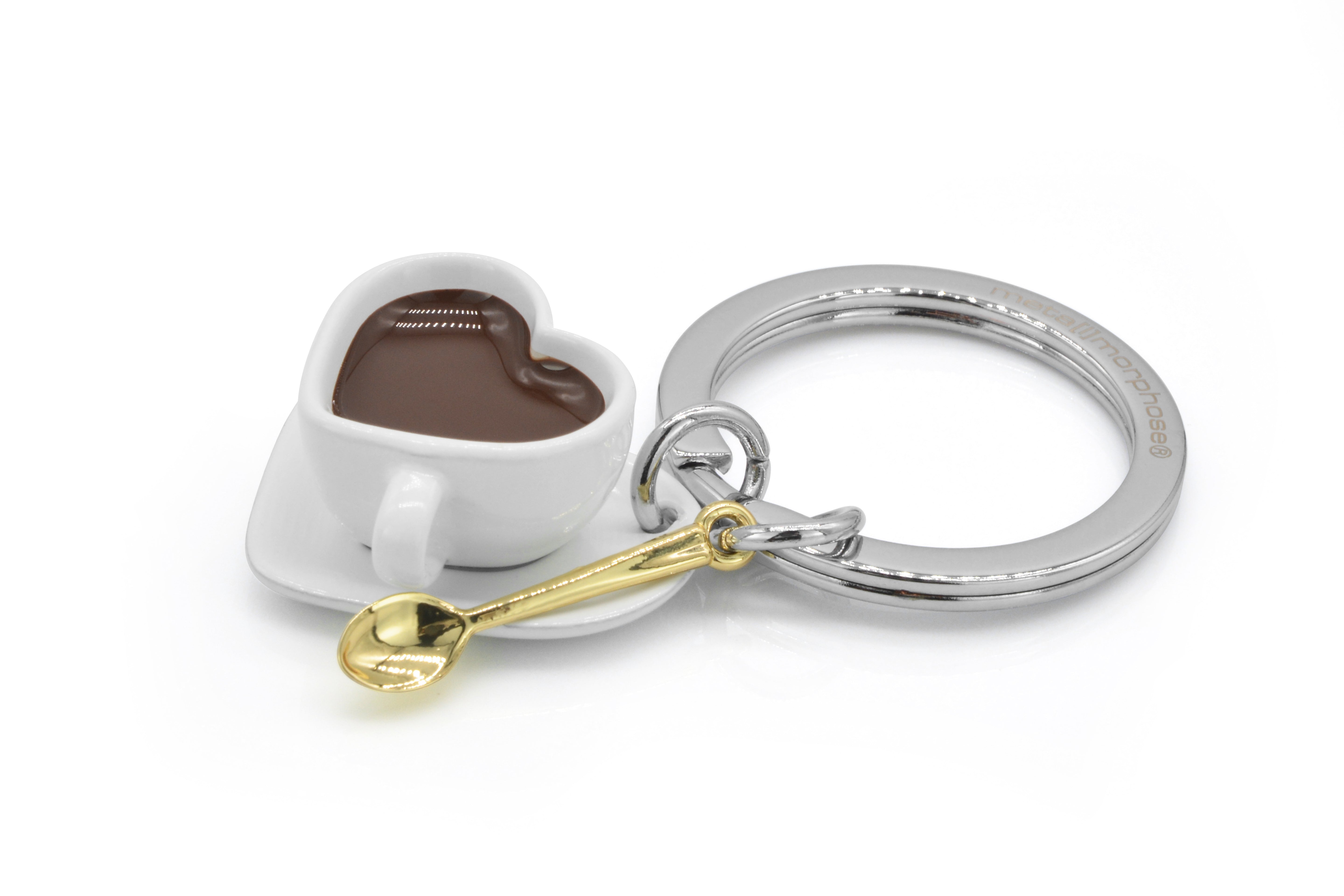Sleutelhanger Foodie Collection Love Coffee + Mini Spoon