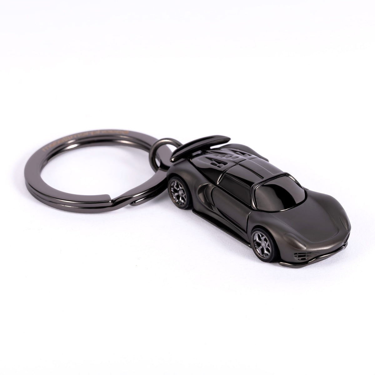 Sleutelhanger On The Road Collection Black Supercar