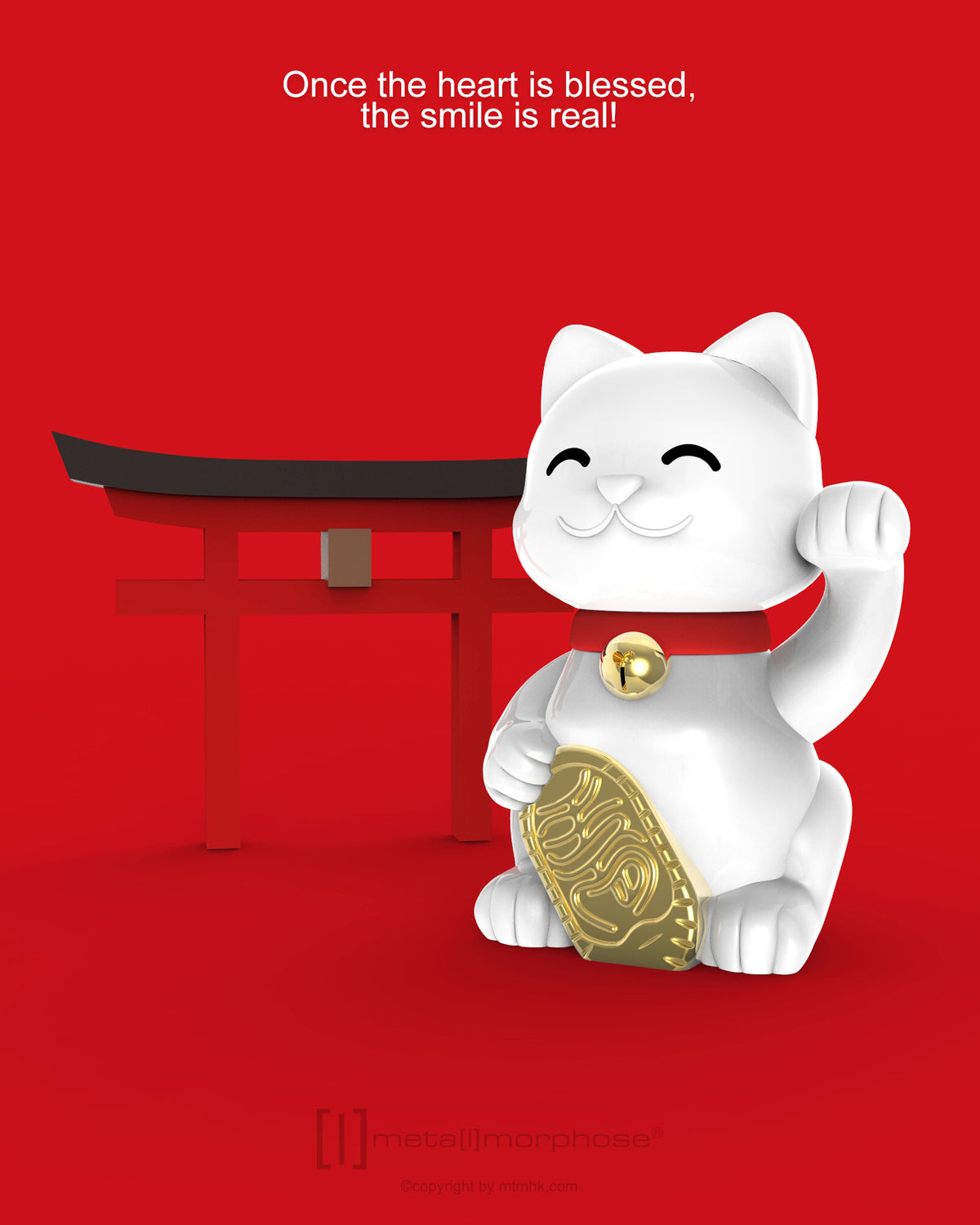 Sleutelhanger Animal Collection Lucky Cat