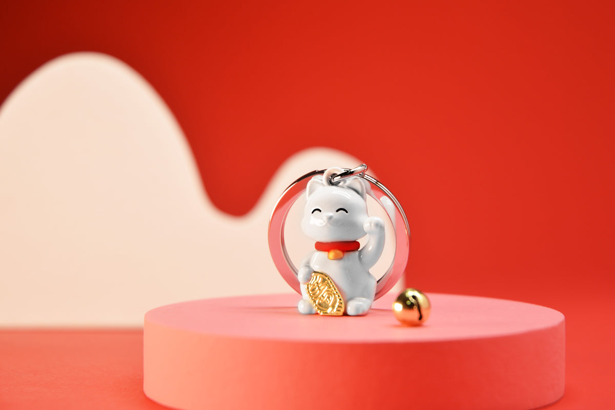 Sleutelhanger Animal Collection Lucky Cat