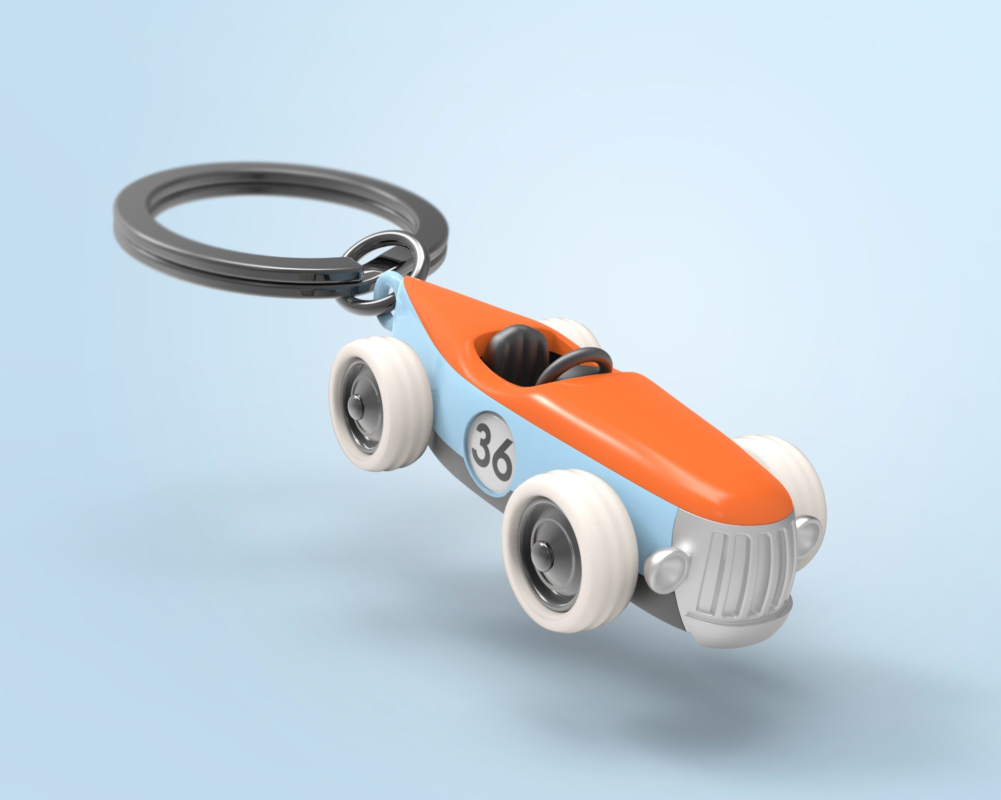 Sleutelhanger On The Road Collection Vintage Racer