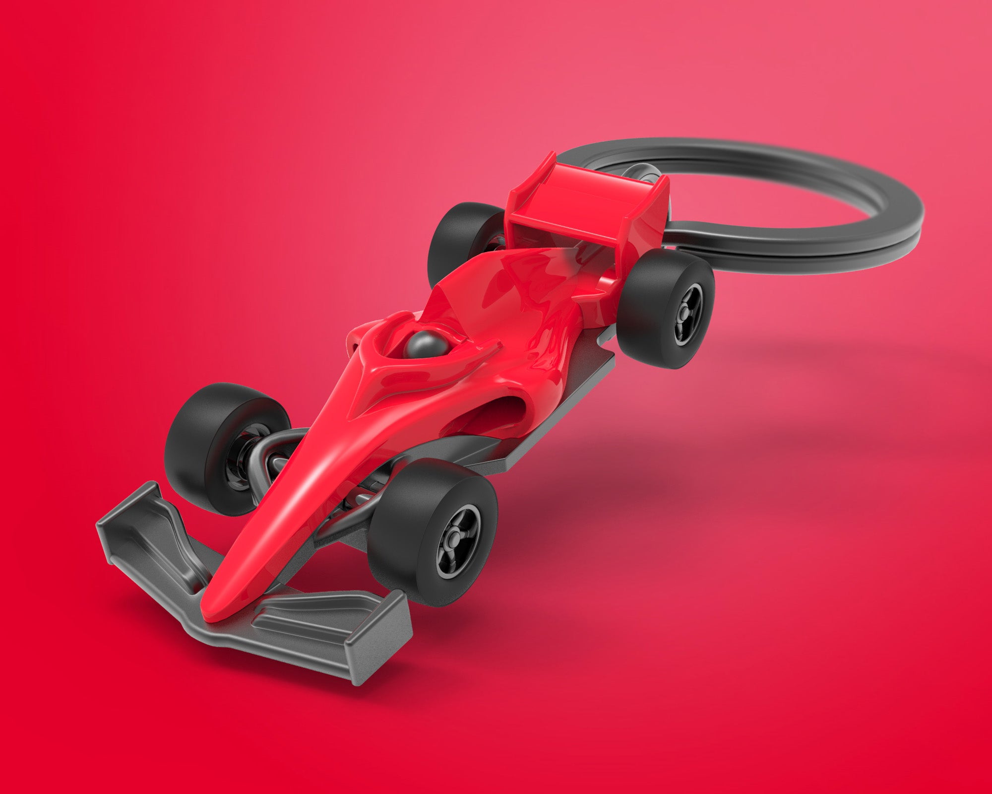 Sleutelhanger On The Road Collection Formula Racer
