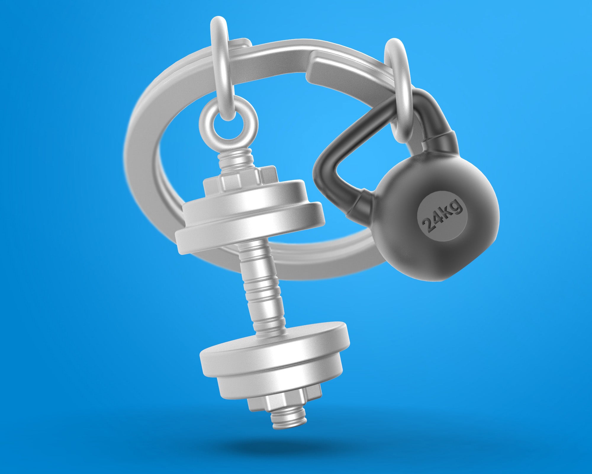 Sleutelhanger Sport Collection Gym / Weight Lifting