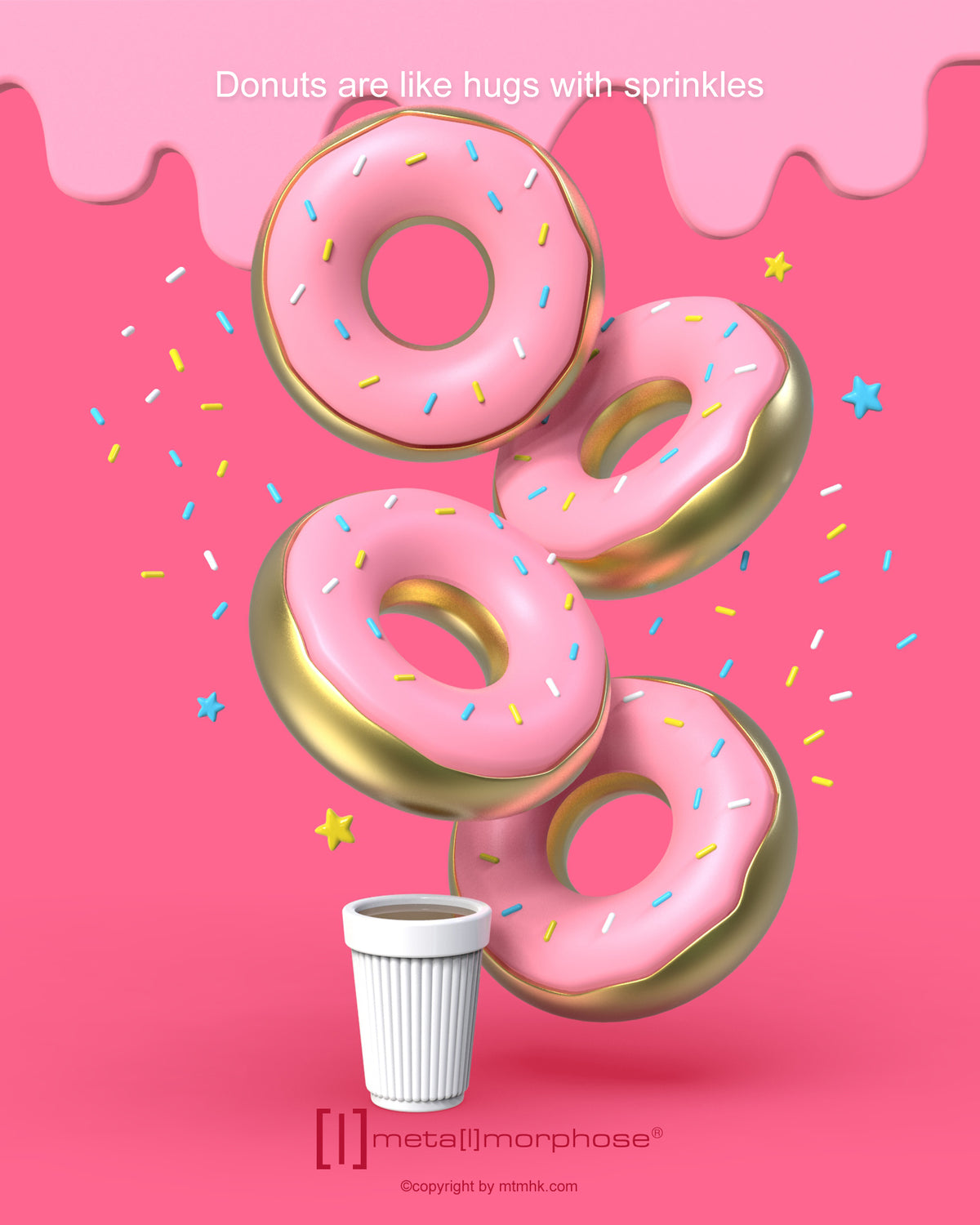 Sleutelhanger Foodie Collection Donut Time