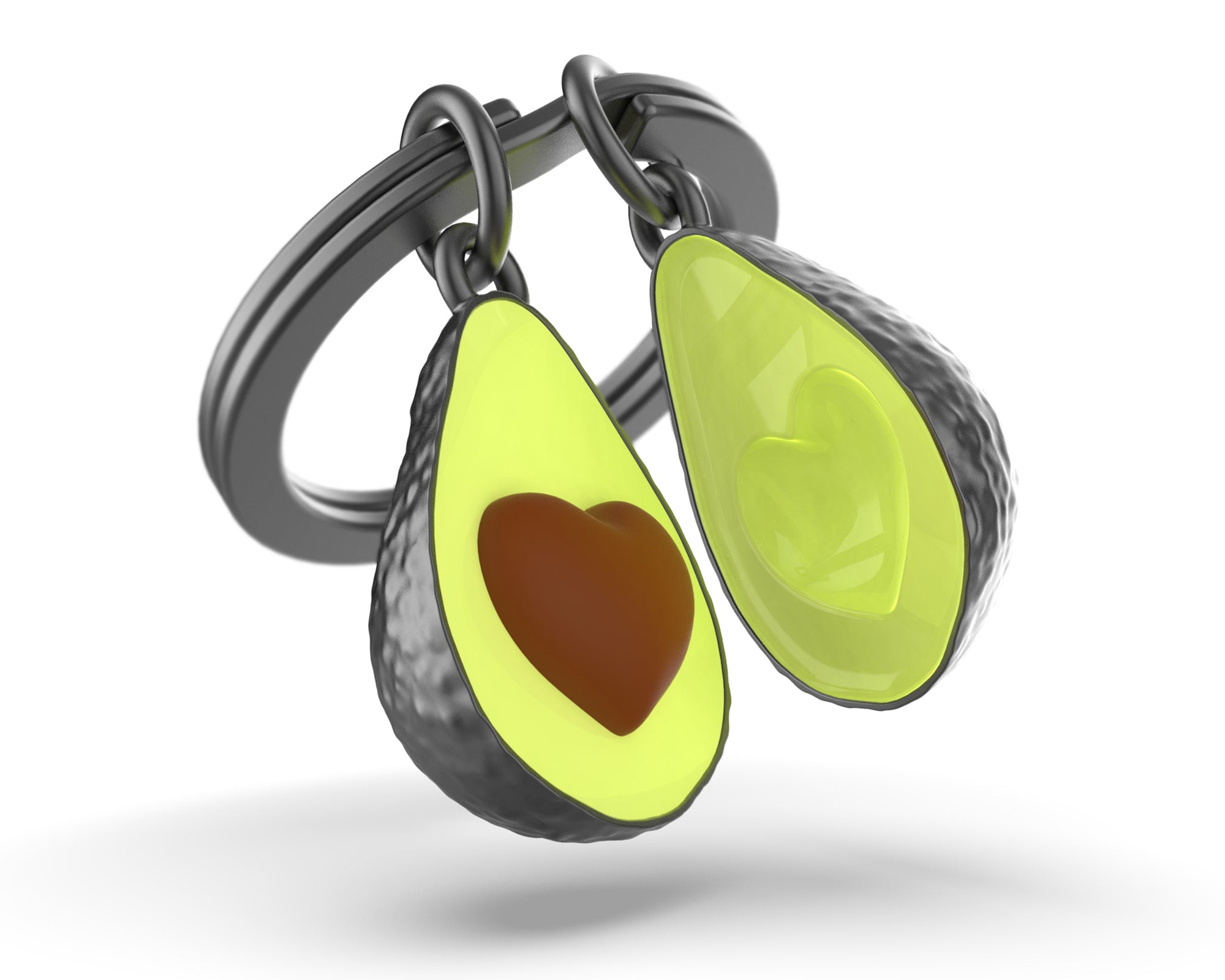 Sleutelhanger Foodie Collection Avocado with Heart Shaped Seed