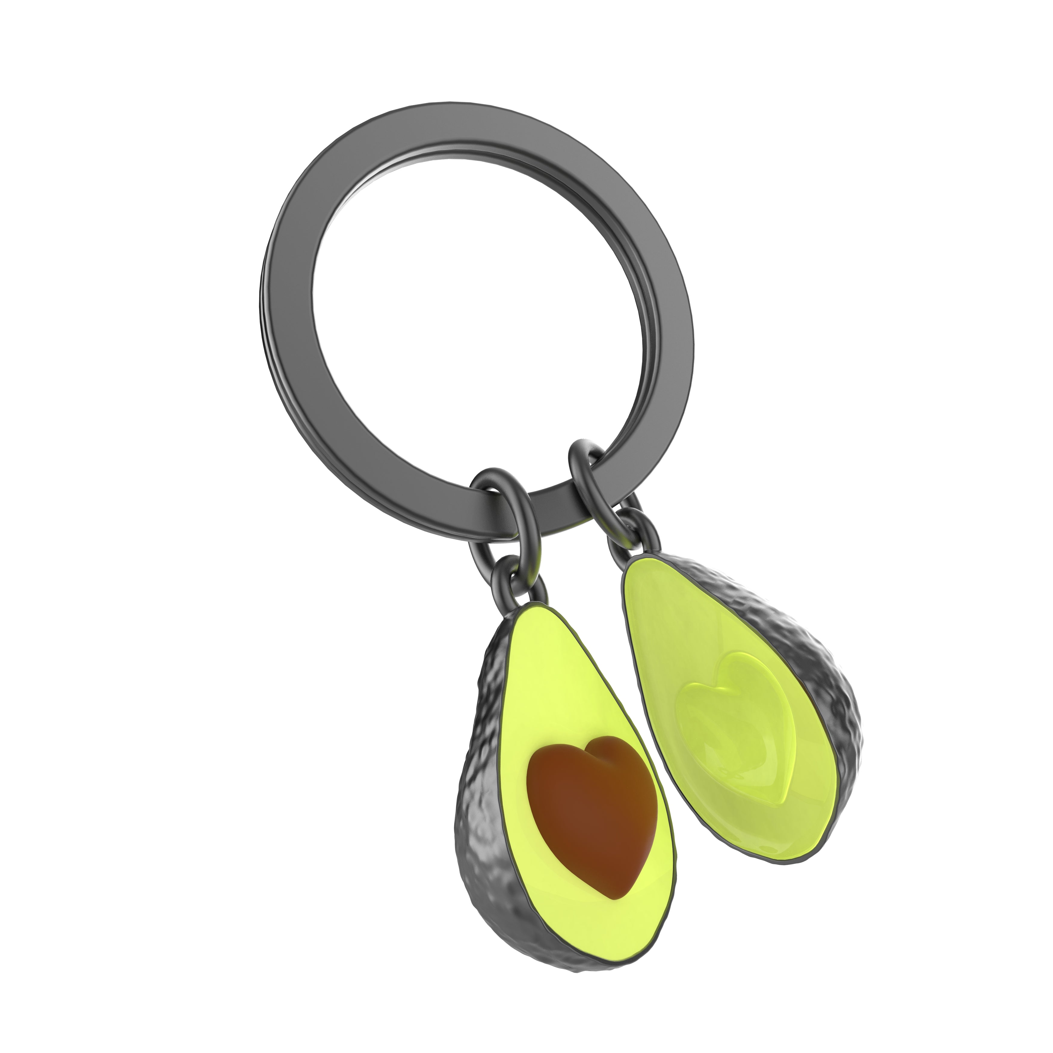 Sleutelhanger Foodie Collection Avocado with Heart Shaped Seed