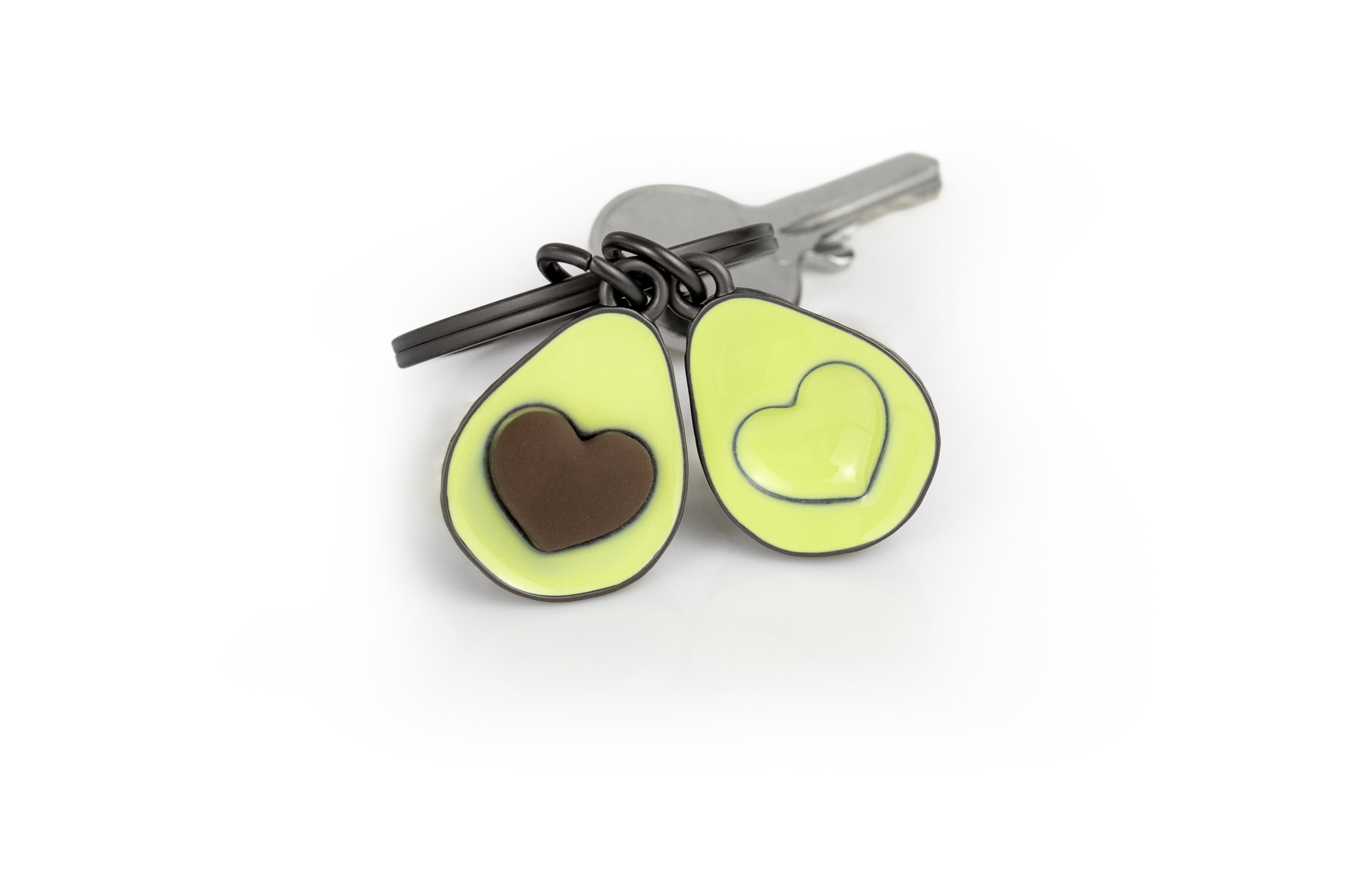 Sleutelhanger Foodie Collection Avocado with Heart Shaped Seed