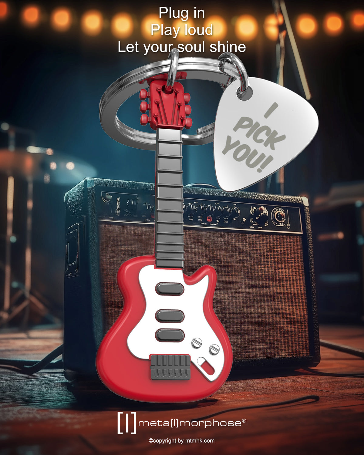 Sleutelhanger Music Collection Electric Guitar