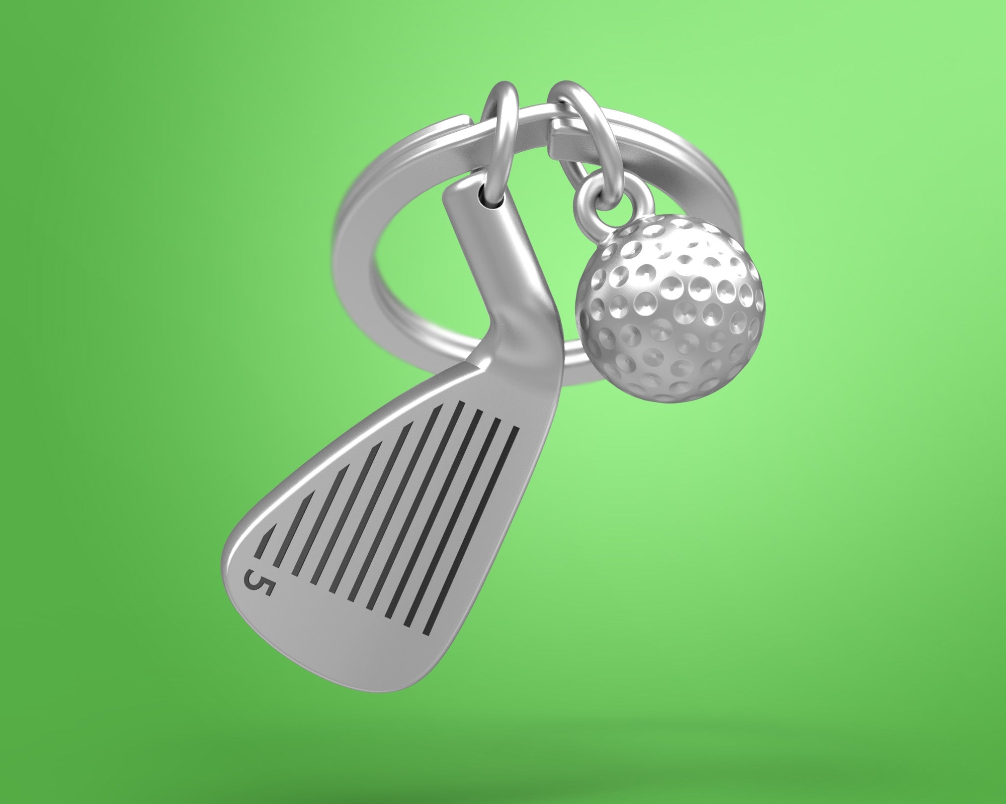 Sleutelhanger Sport Collection Golf Club Stick with Ball