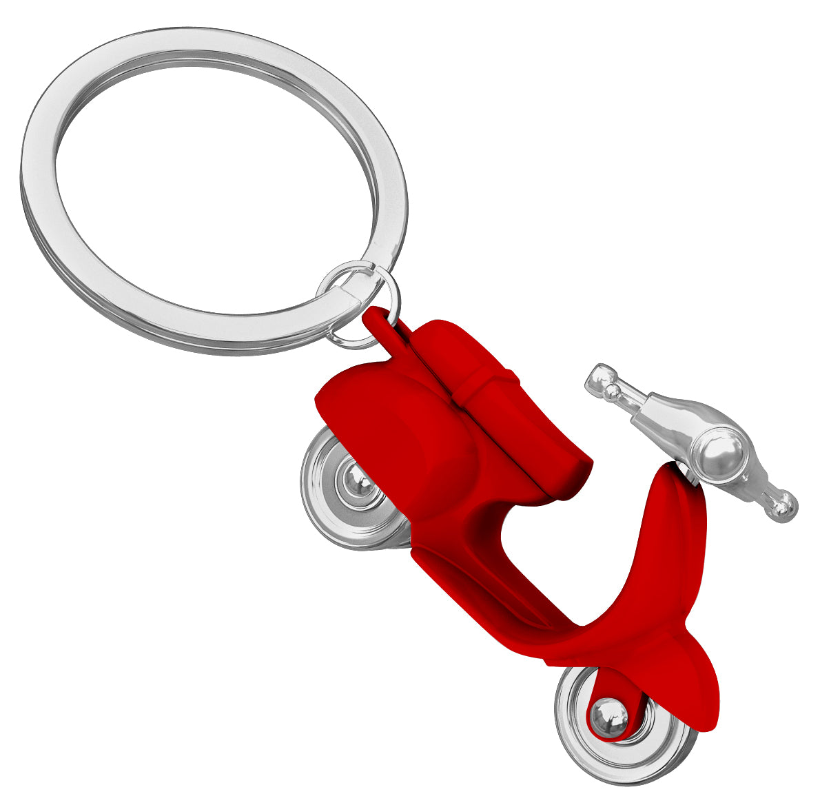 Sleutelhanger On The Road Collection Boys Toys Scooter Red