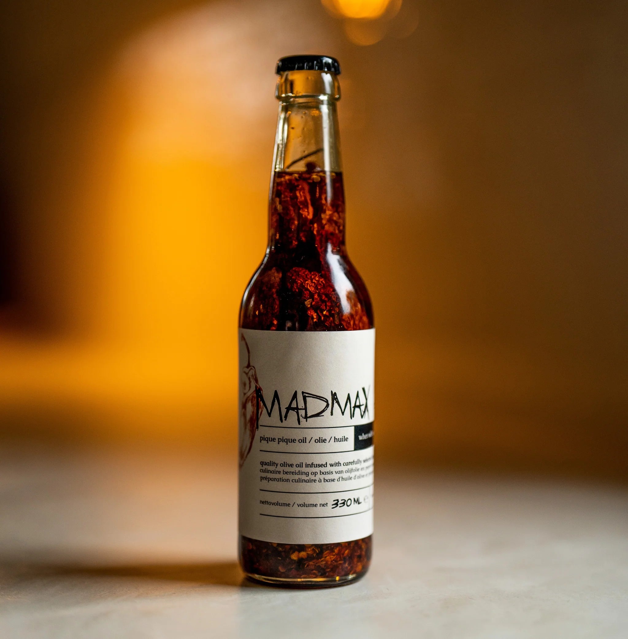 Olijfolie Madmax Original Spicy 330 ML