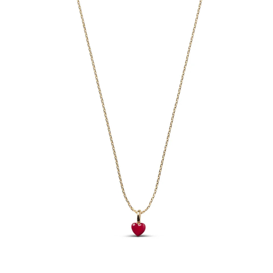Halsketting Enamel Amore