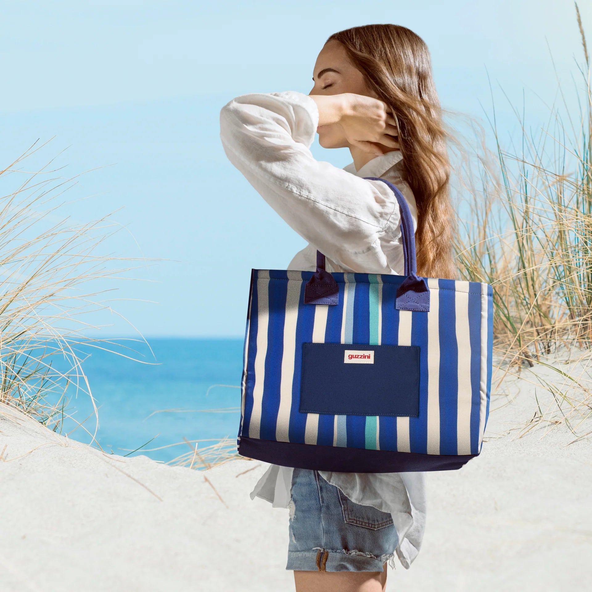 Handtas Guzzini Thermal Shopper Breeze Sea