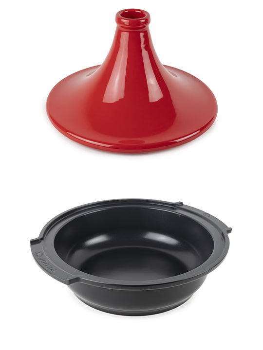 Tajine Peugeot Atlas 30cm Rood