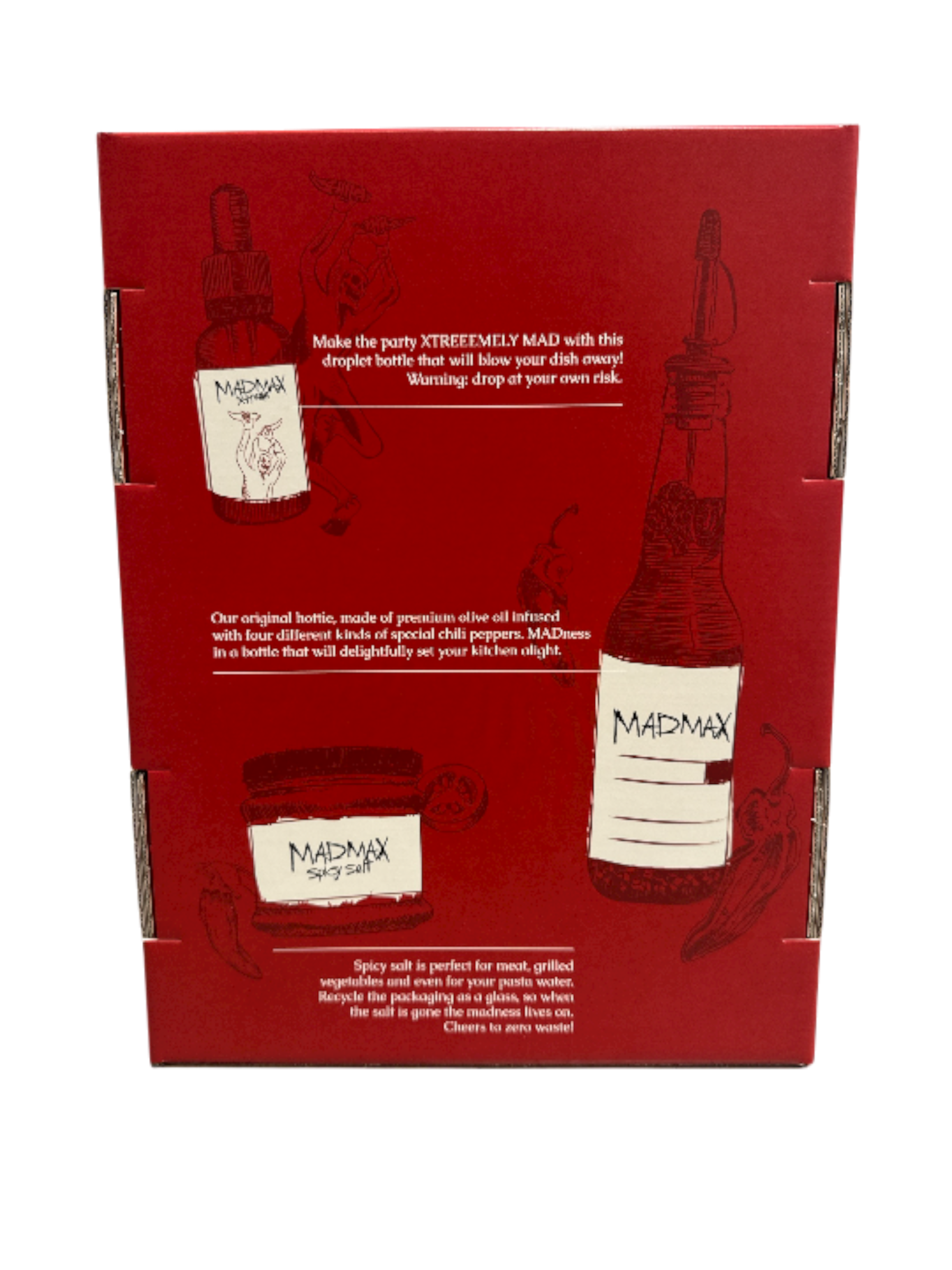 Olijfolie Madmax Spicy Giftbox