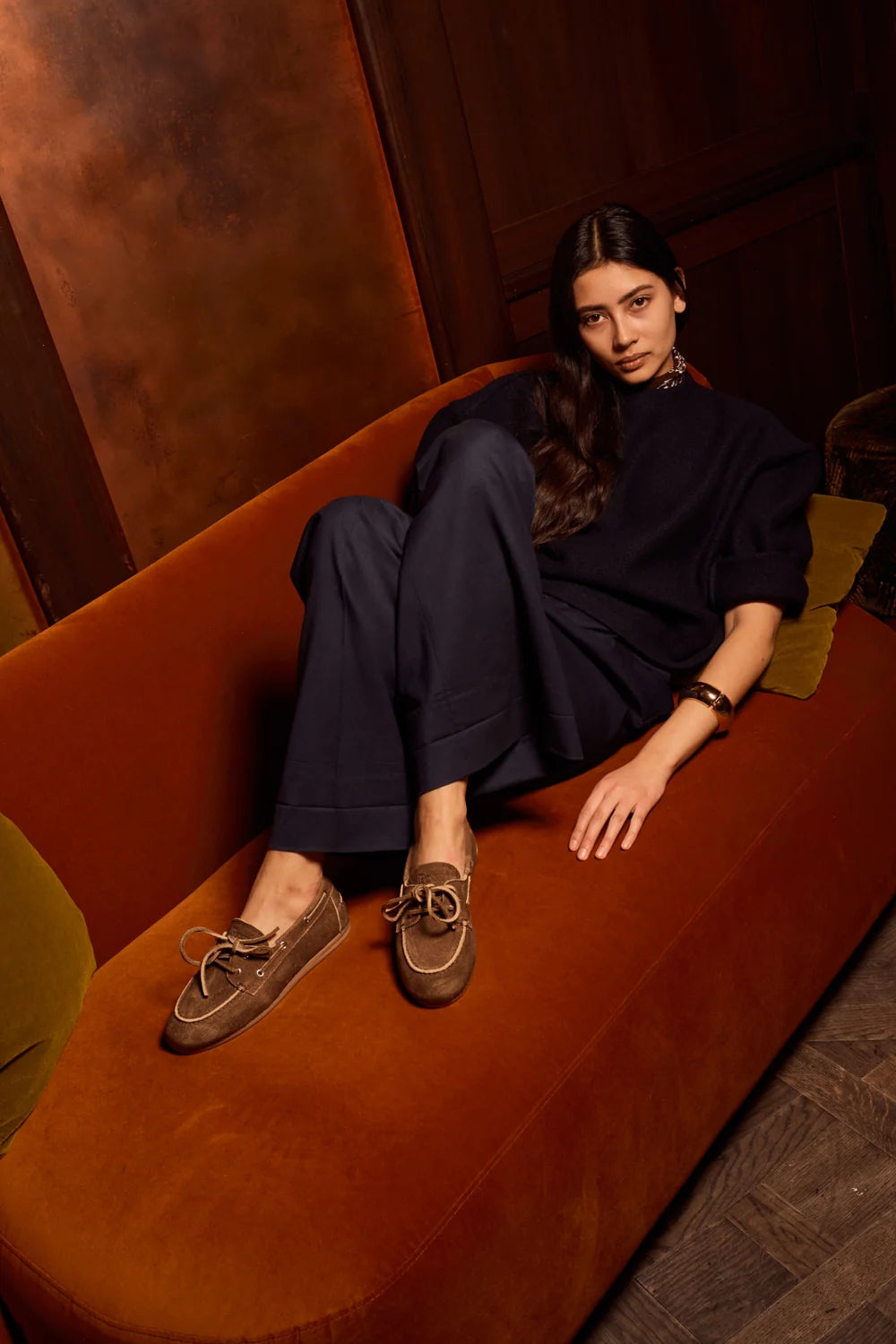 Boat Loafer Posa Suede