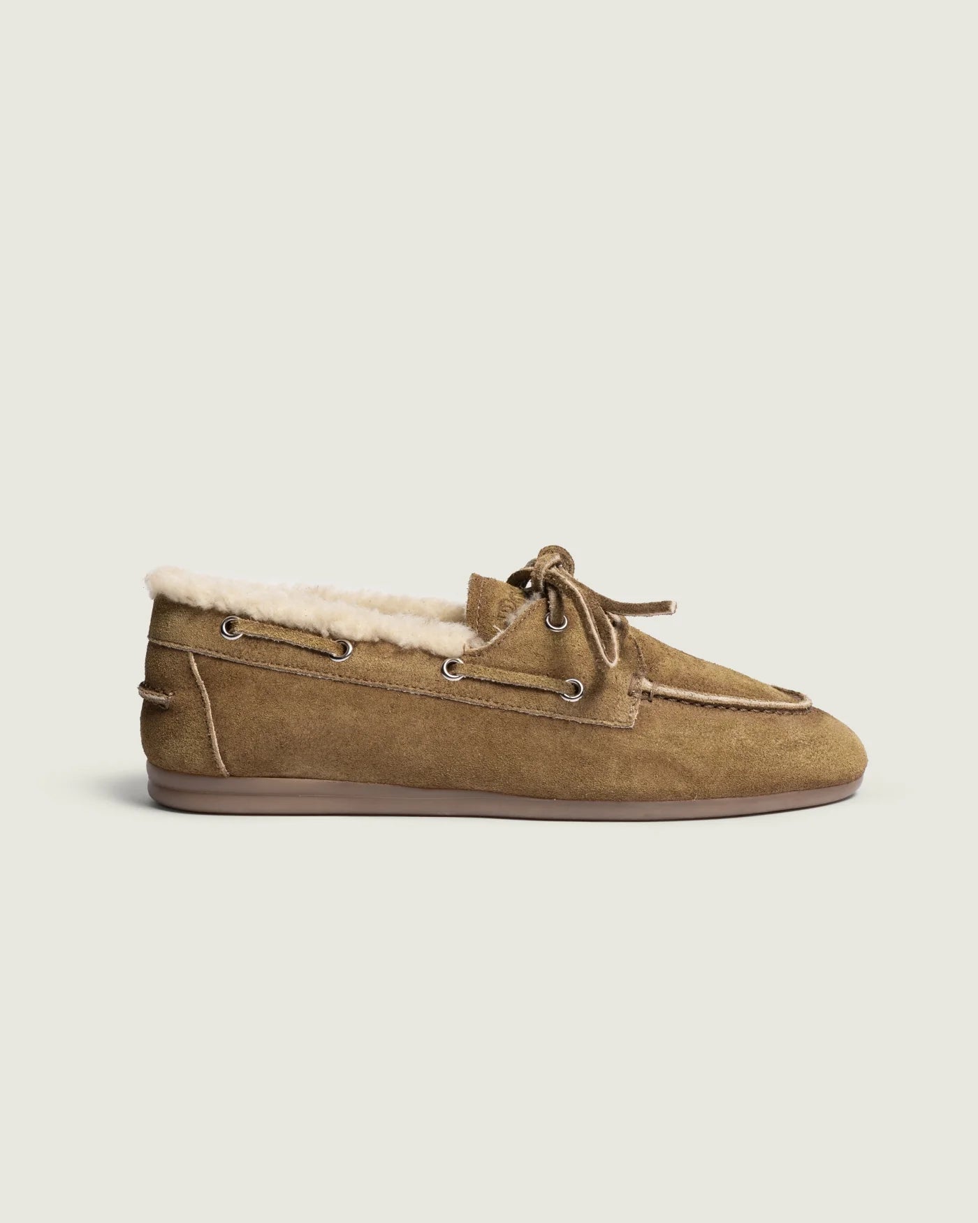 Boat Loafer Posa Brushed Fur Suede