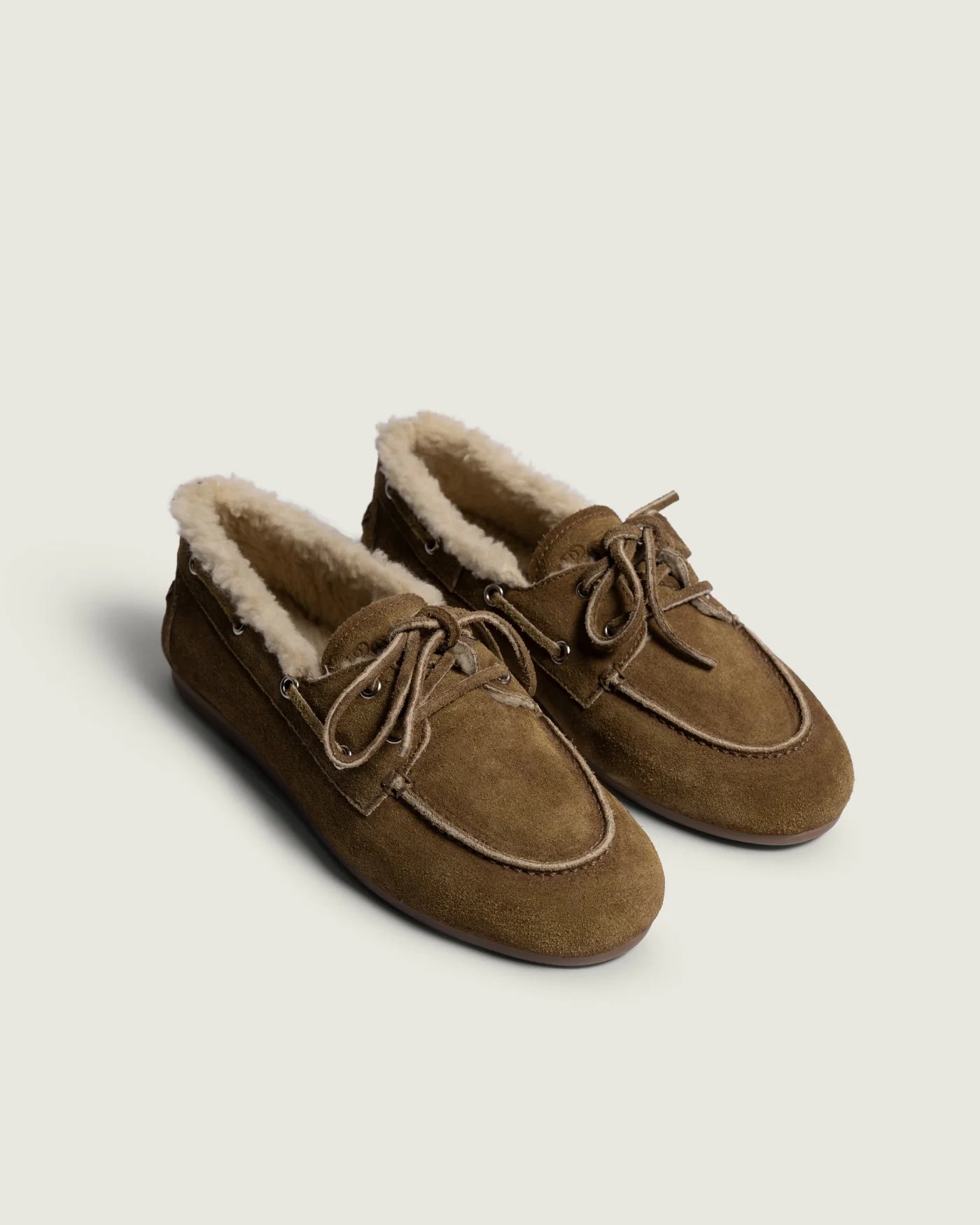 Boat Loafer Posa Brushed Fur Suede