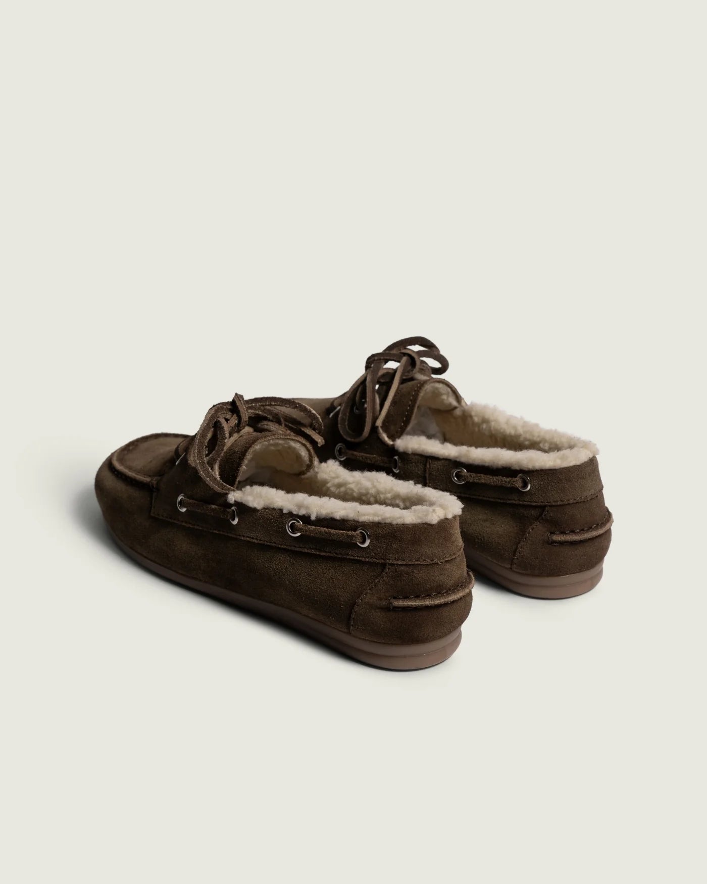 Boat Loafer Posa Brushed Fur Suede