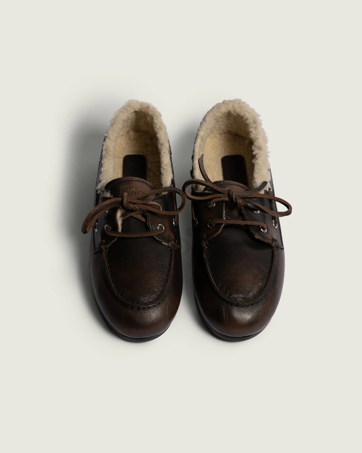 Boat Loafer Posa Leather Shearling