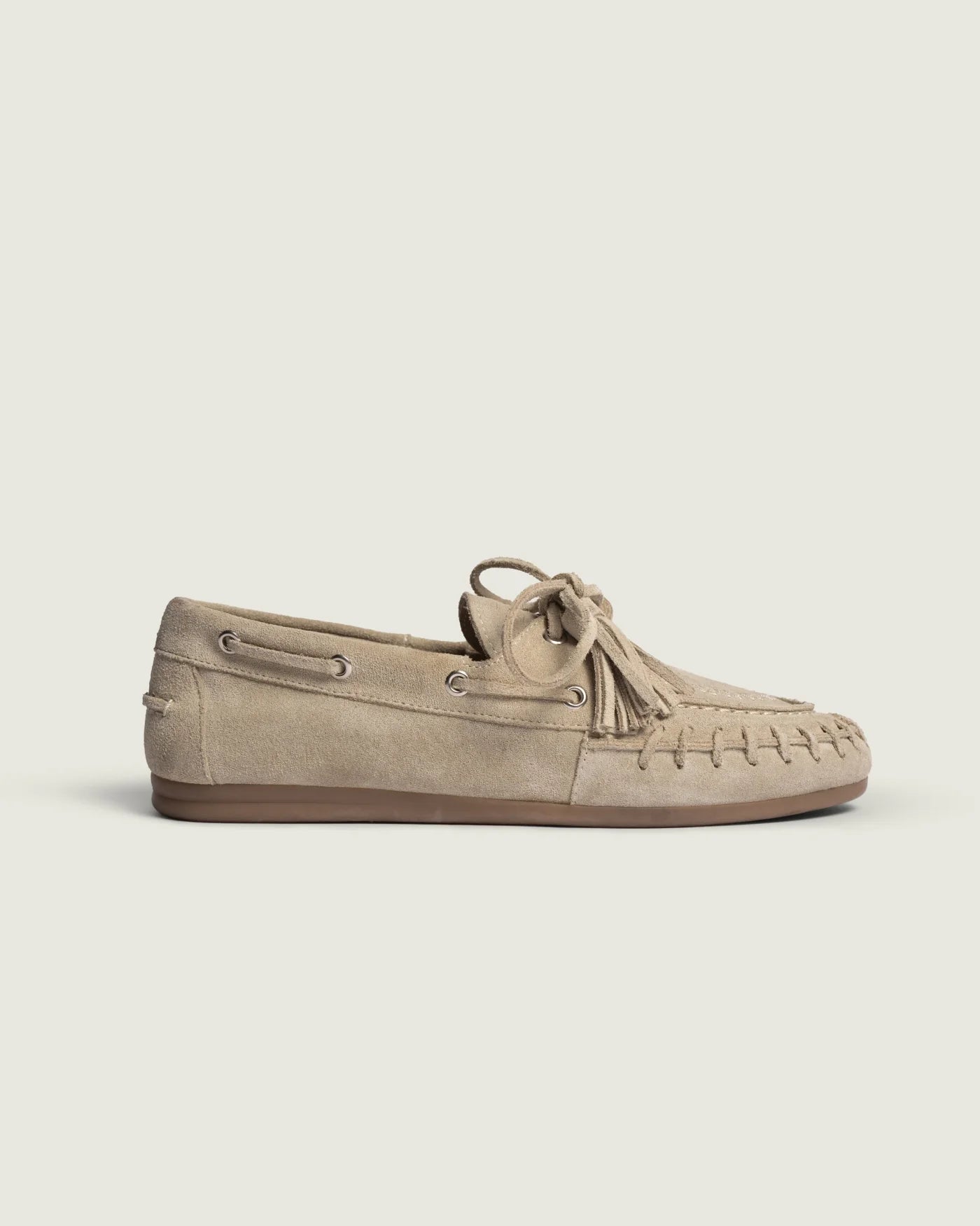Boat Loafer Posa Fringe Brushed