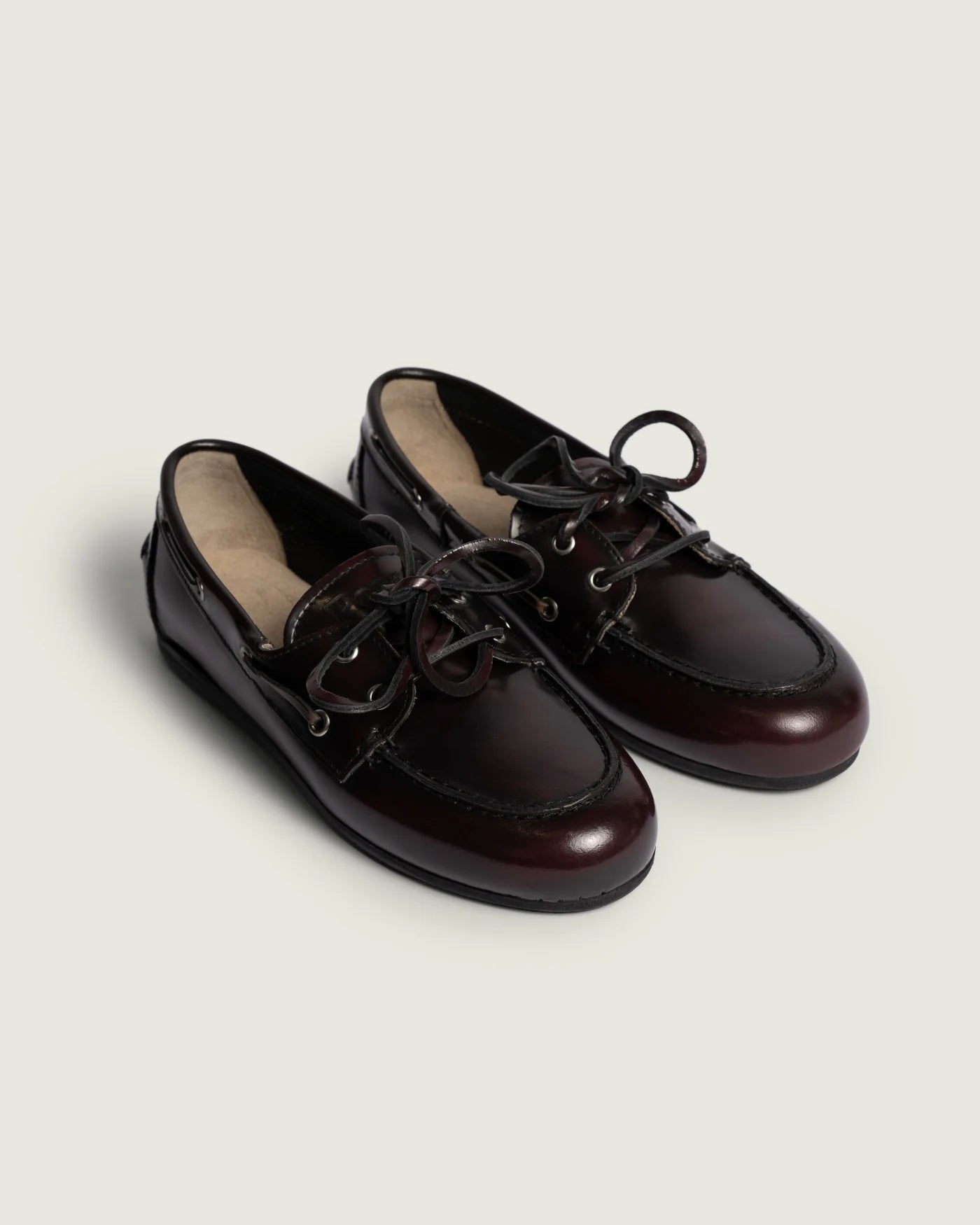 Boat Loafer Posa Leather Burgundy
