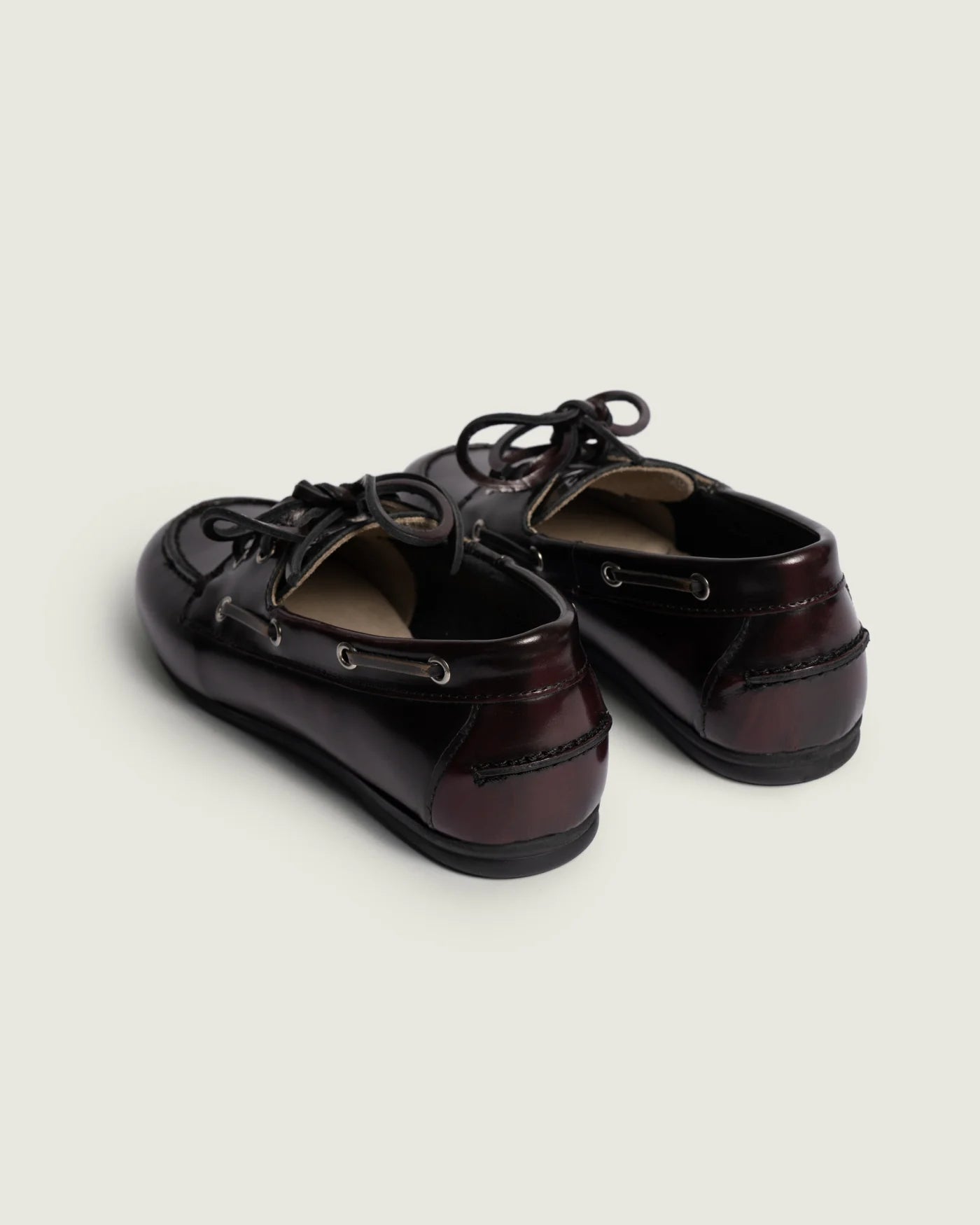 Boat Loafer Posa Leather Burgundy