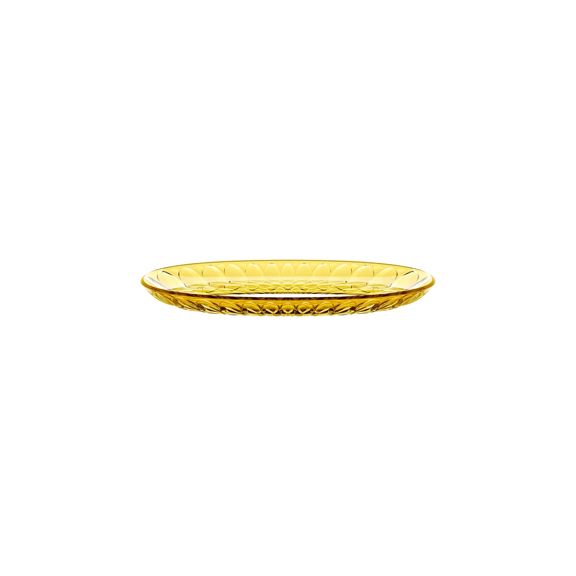 Serveerschaal Vanity Ovaal S 32cm Saffron Yellow