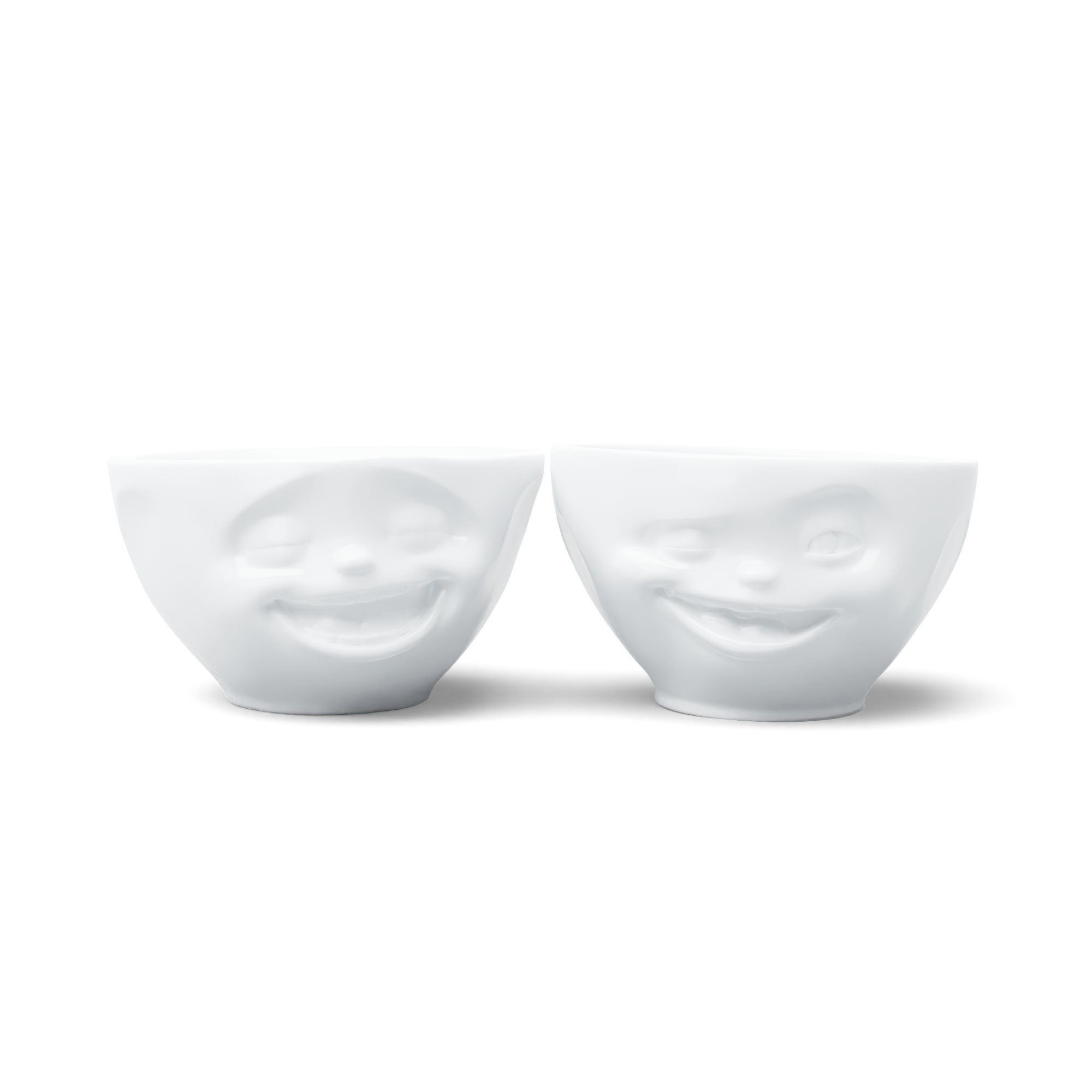 Kom Tassen Bowl Laughing & Winking 200 ml set 2