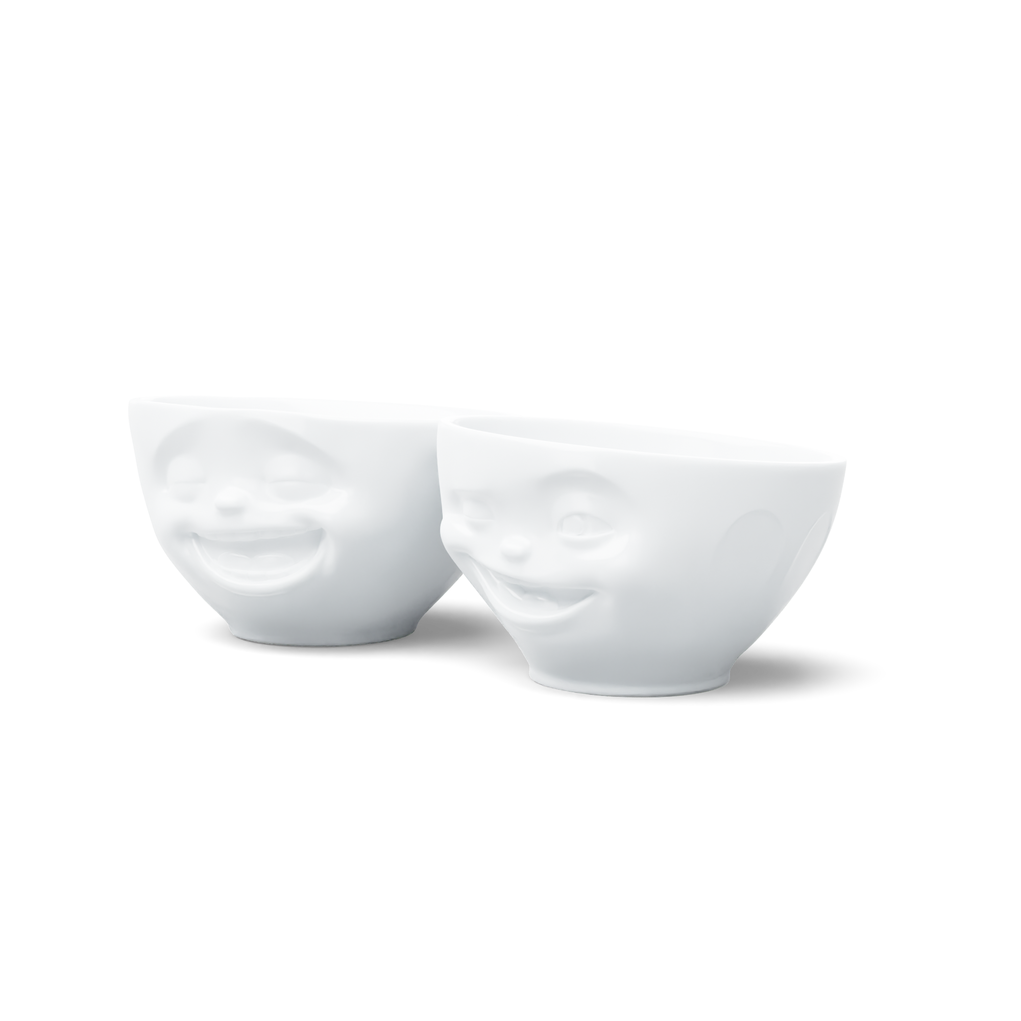 Kom Tassen Bowl Laughing & Winking 200 ml set 2