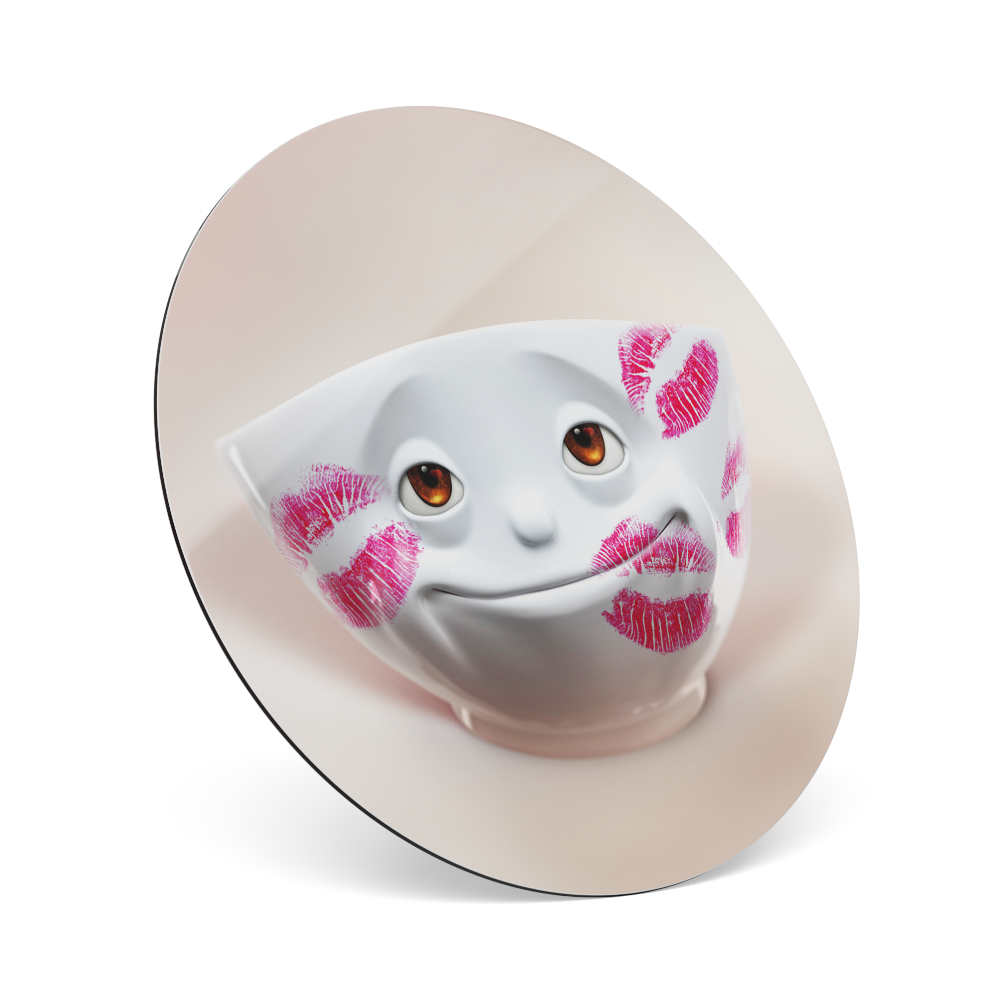 Potonderzetter Tassen Trivet Kissed